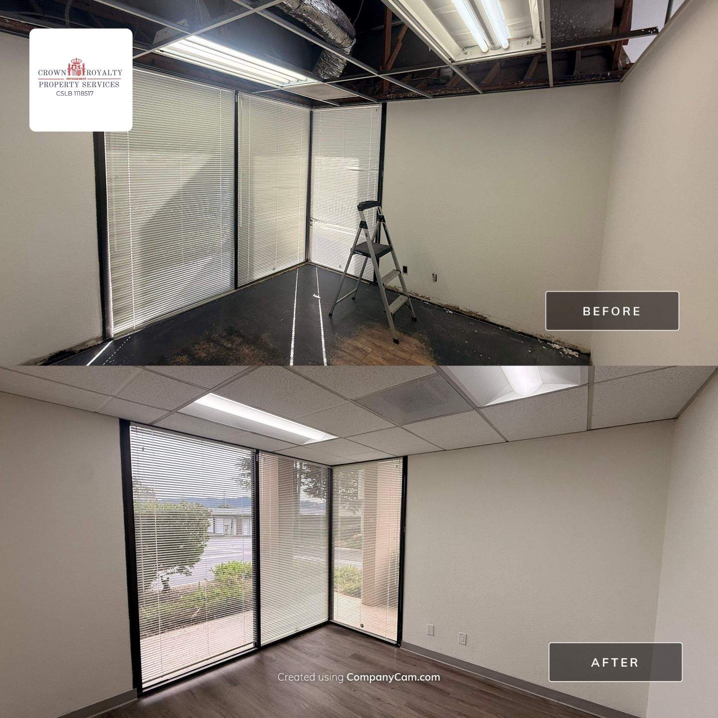 Before and After - ICSC by Crown Royalty Property Services 