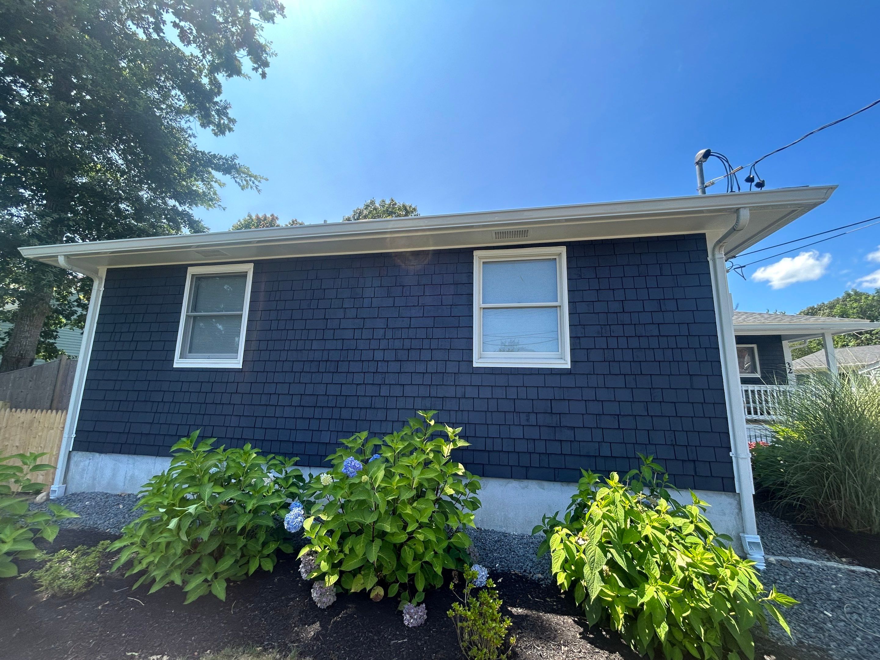 Gutter Installation using 6" K-Style Aluminum Gutter by Gutter Pro Enterprises