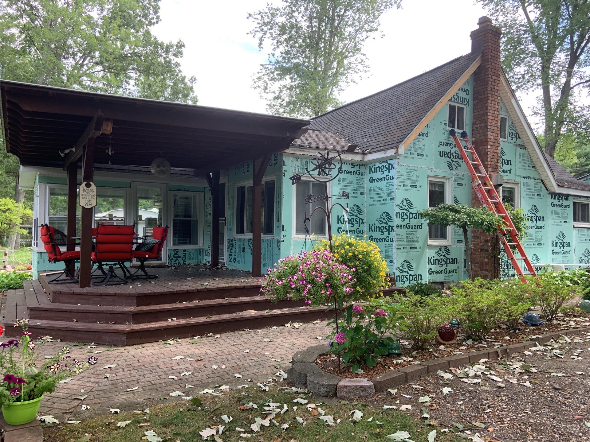 Siding Replacement using Certainteed Restoration Classic D4 by 180 Contractors