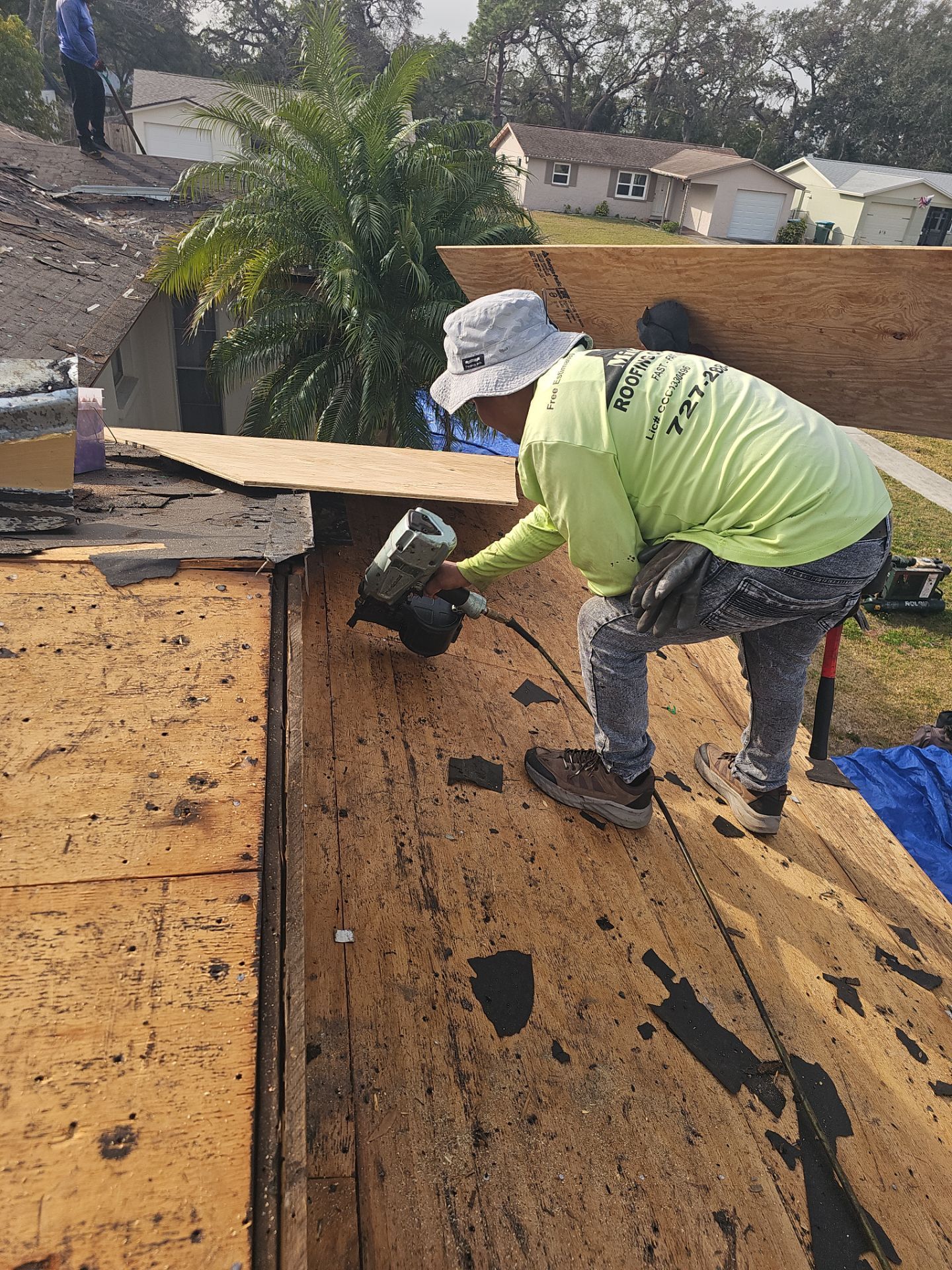 Project in Clearwater 33760 by Mitchell Roofing Company LLC 