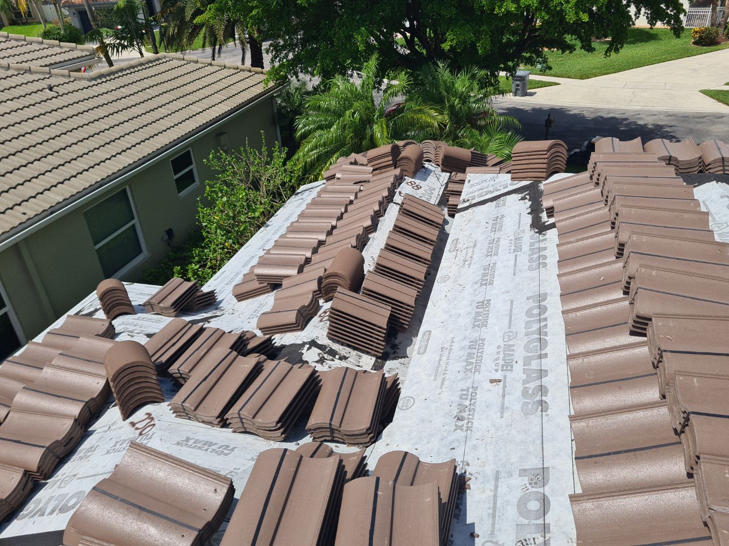 Residential Roofing Installation using WestLake Roofing Tile by BLUES BROTHERS ROOFING