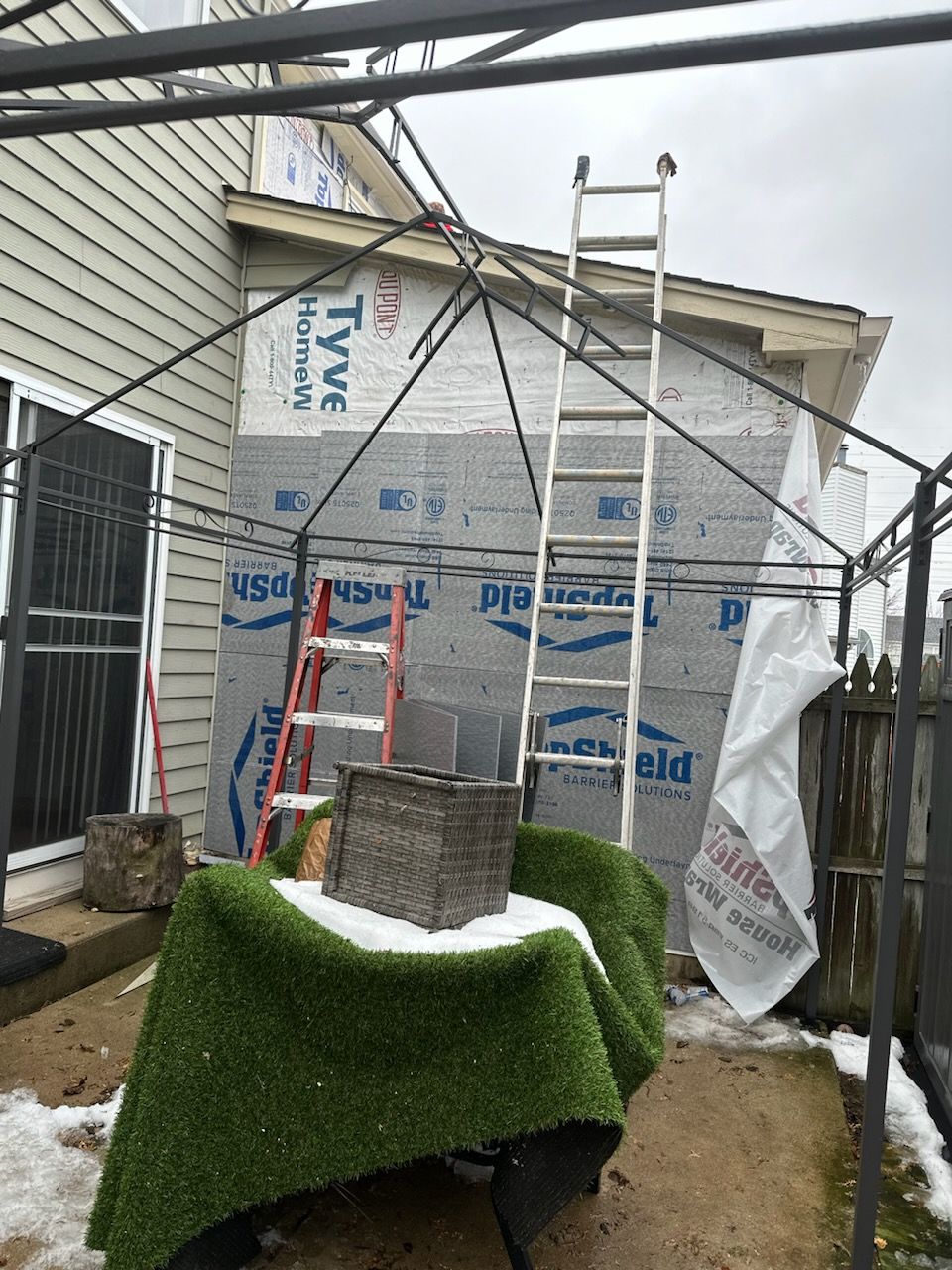 Roof and siding replacement by hail and wind damage by Just Brilliant Restoration JBR