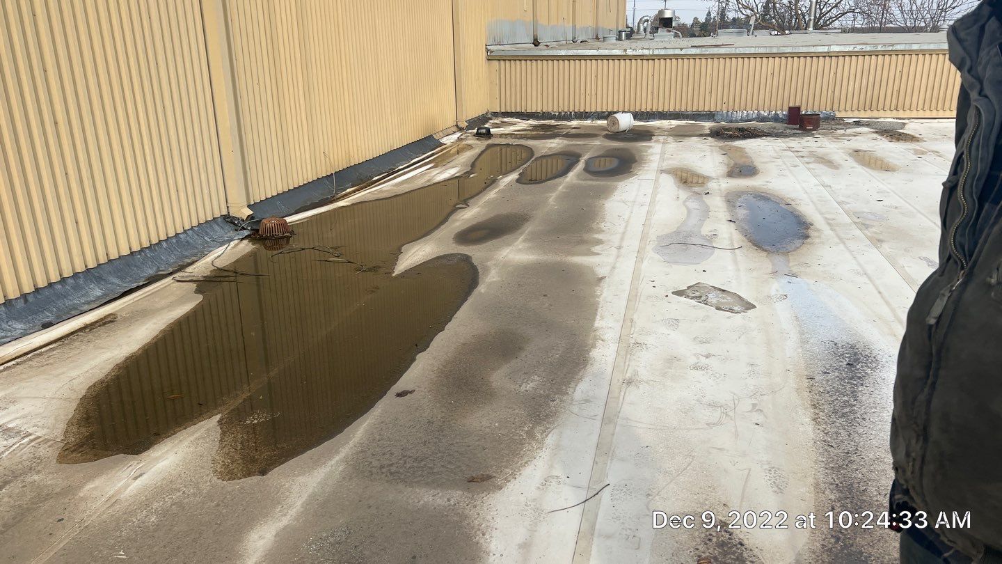 TPO single-ply roofing system using GAF by Straight Edge Roofing Inc