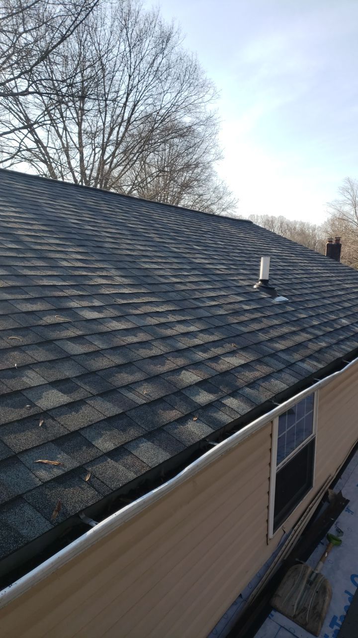 Burke Certainteed Landmark Pro MD Colonial Slate New Roof Installation by RM Banning, Inc.