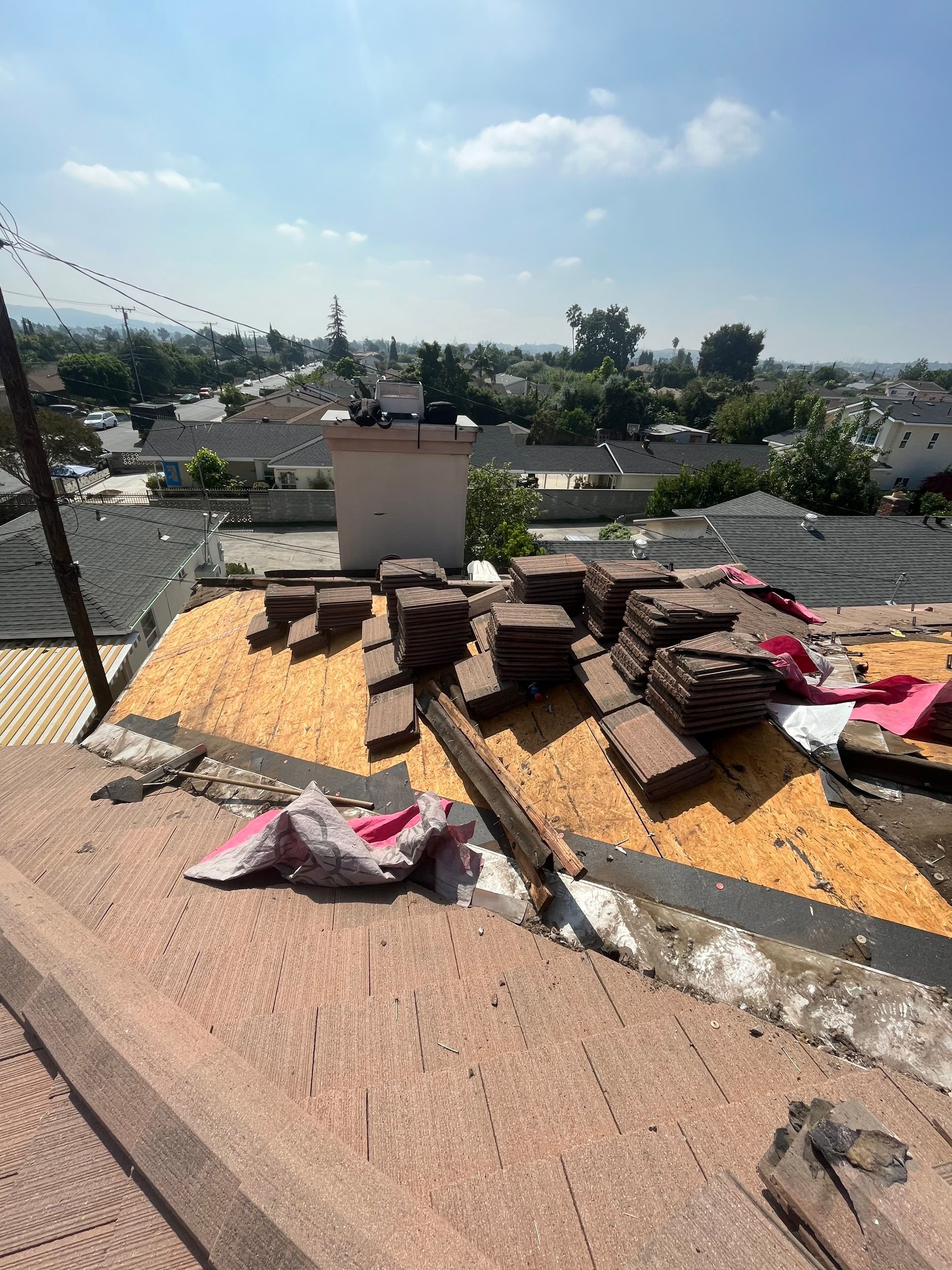 Tile Roof Reset Project - Rosemead CA 91770 by Epic Roof Replacement