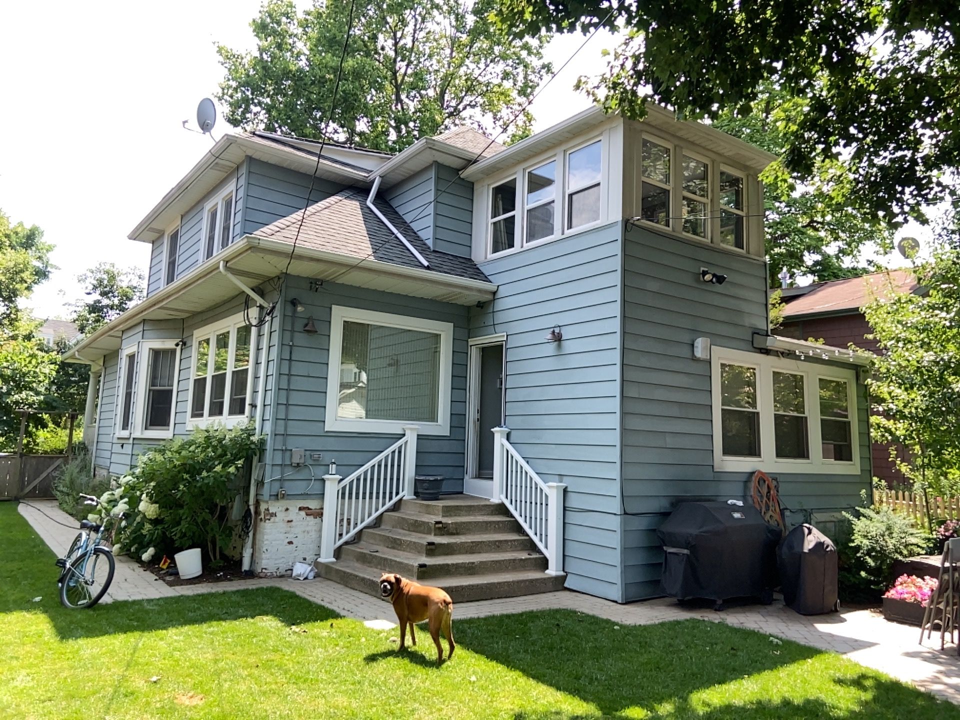 Asphalt Roof, Vinyl Siding, and Aluminum Gutter Replacement by Custom Installations