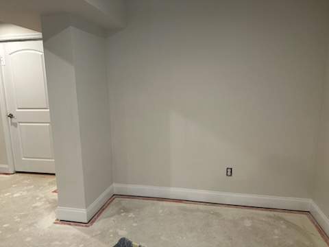 Full Basement Finishing – Drywall, Doors & Trim | Middletown, DE by Laser Focused Solutions LLC