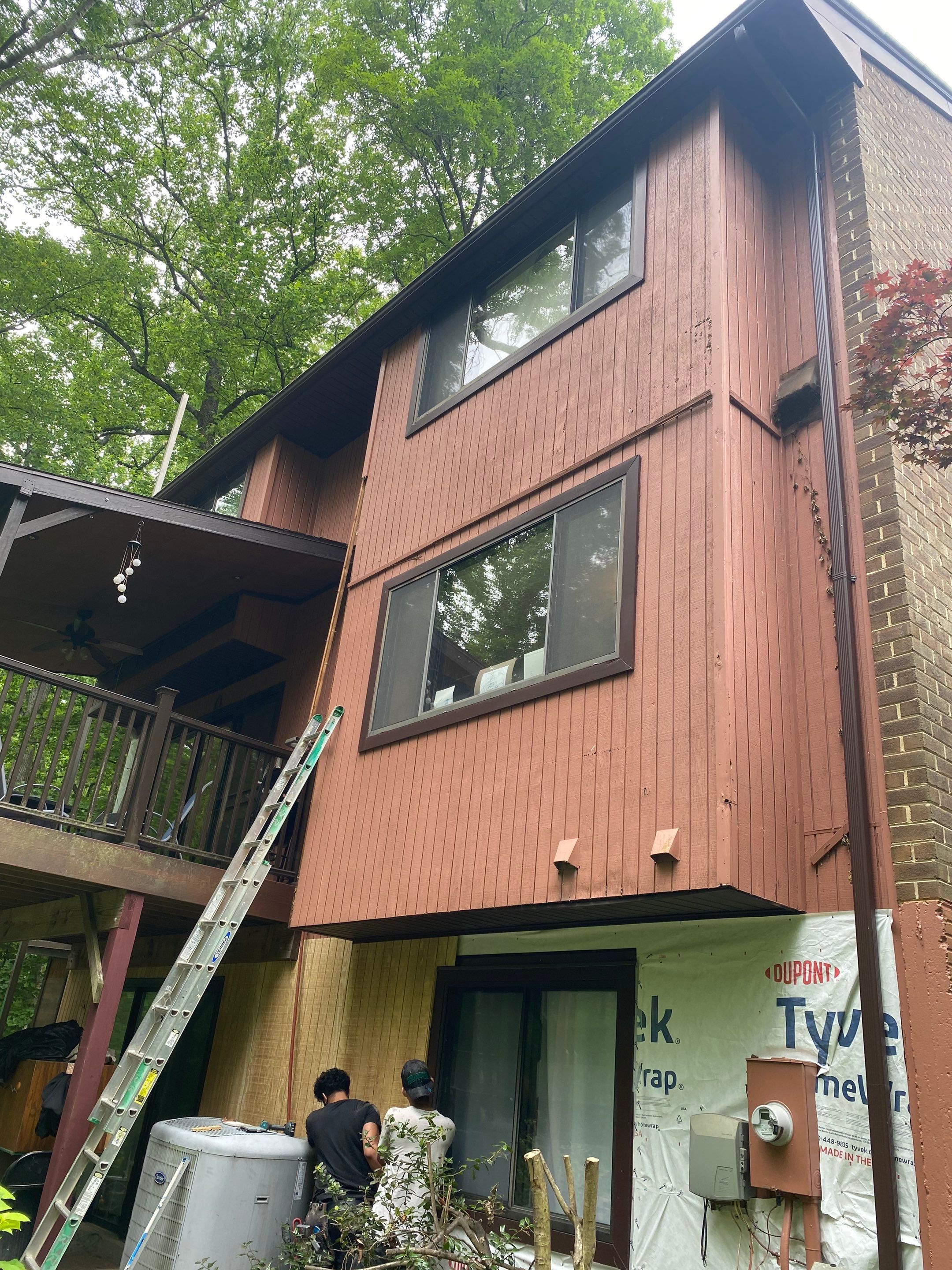 Woodbridge: T1-11 Pywood Panel Siding Installation by RM Banning, Inc.