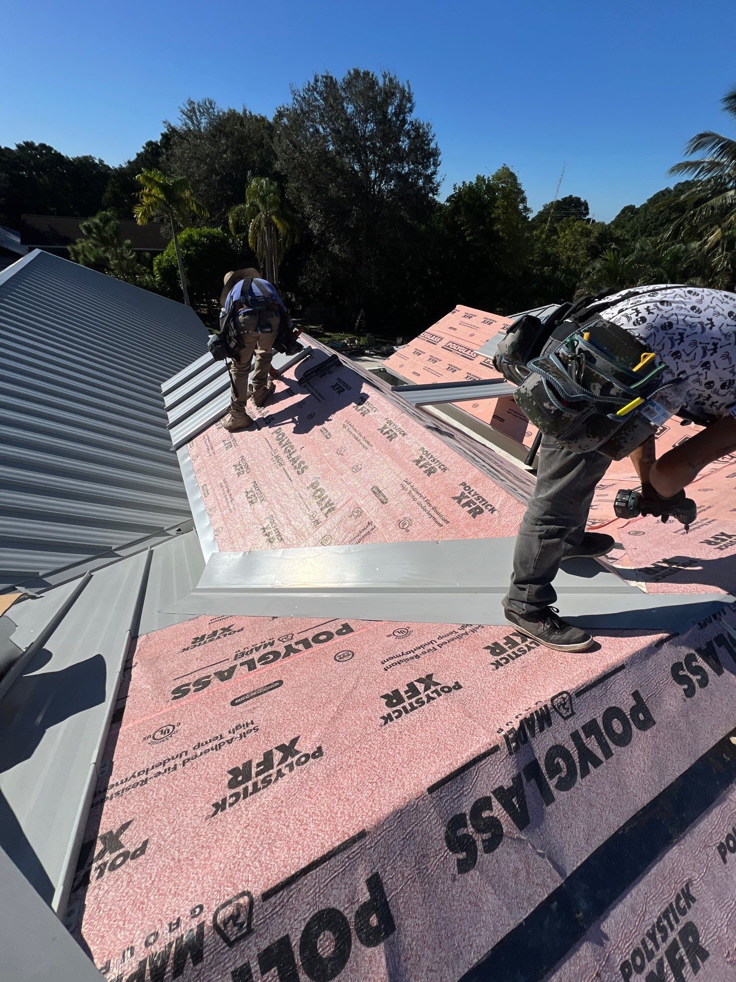 Residential Re-Roof using MS Metals by First Due Roofing