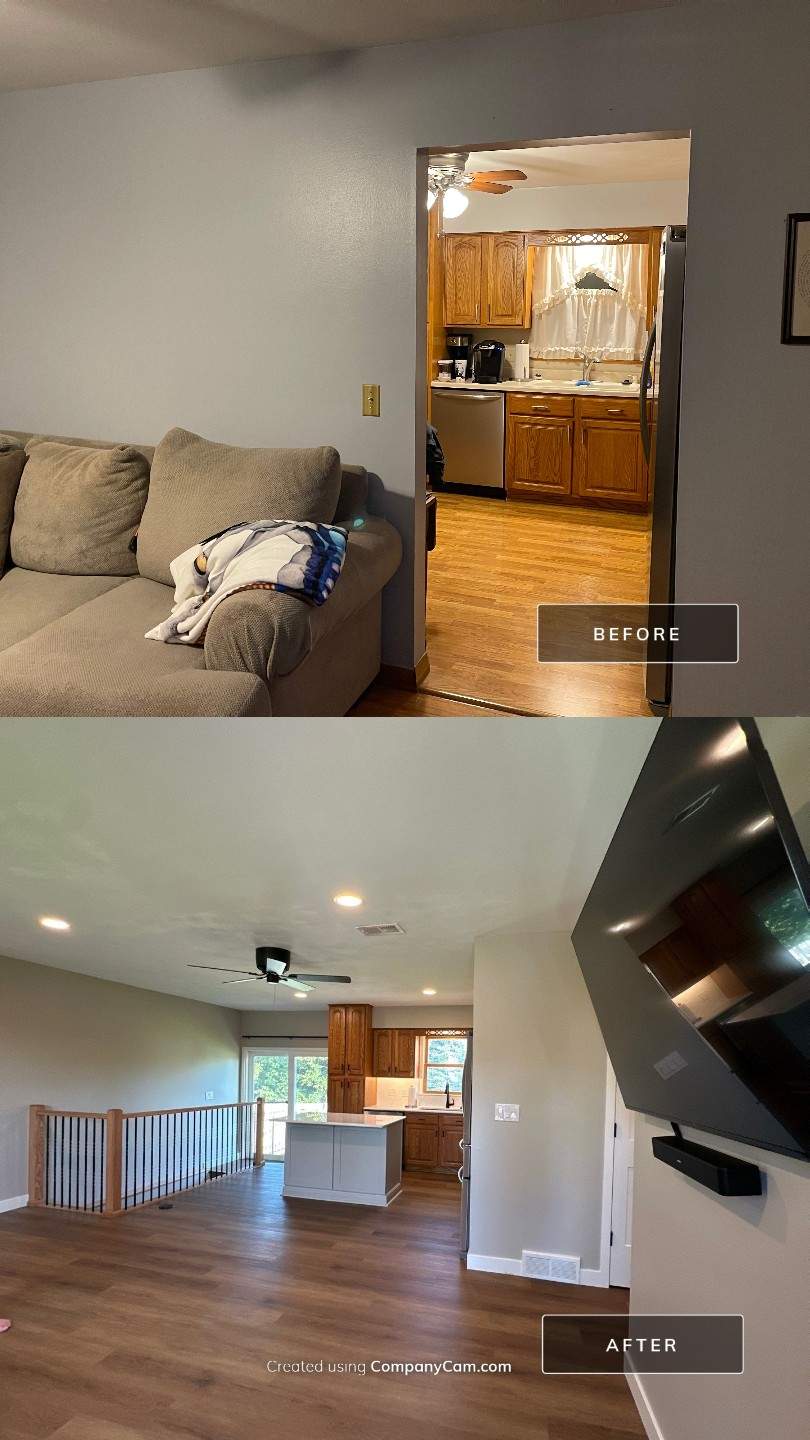 Project in Omaha by Bennett Design + Build