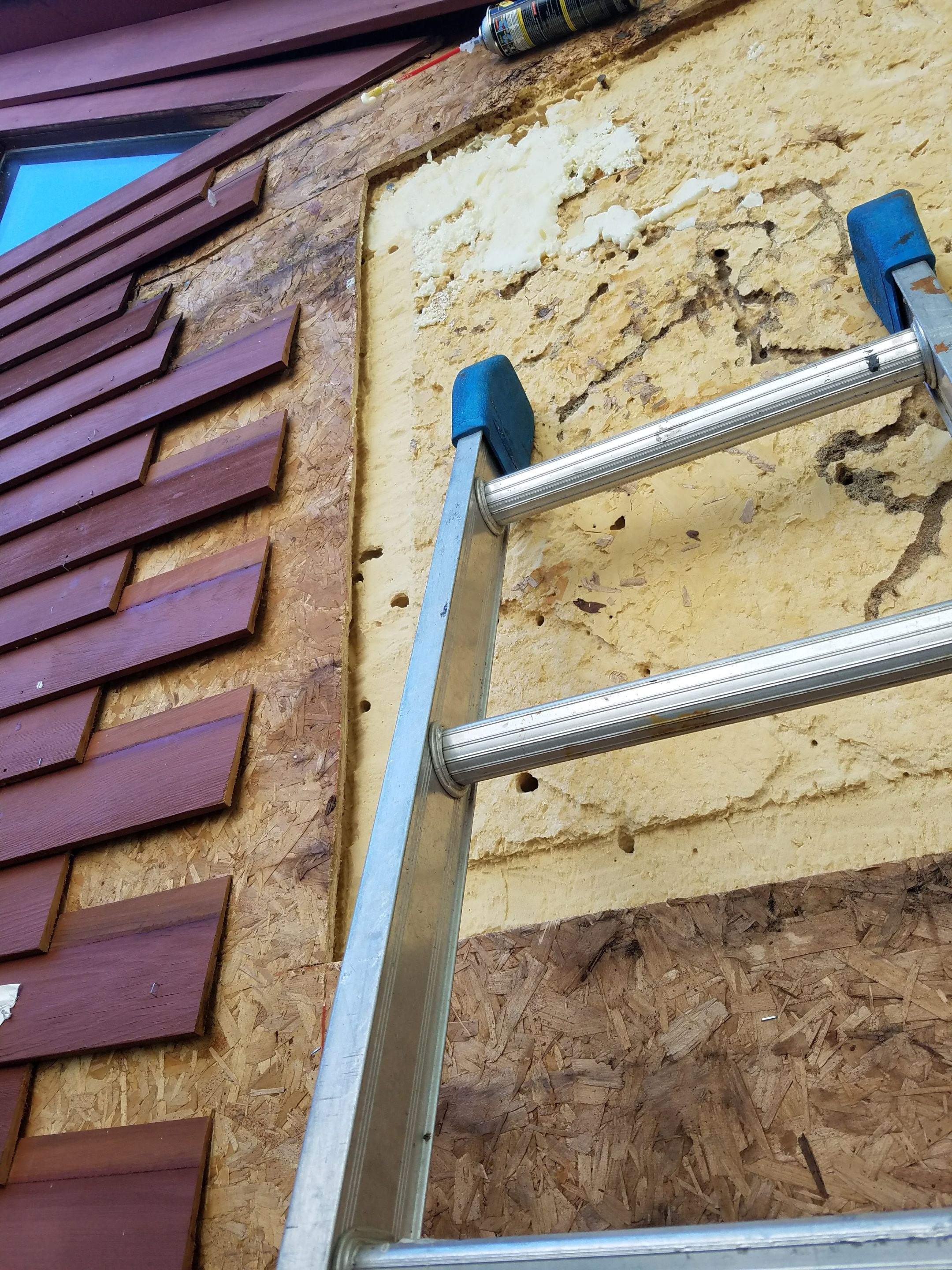 Siding Installation using Cedar Clapboard by Loyalty Exterior Solutions 