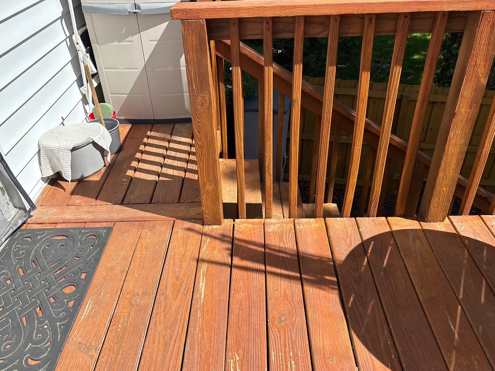 Wood Deck using Wood Stain by DuraSeal
