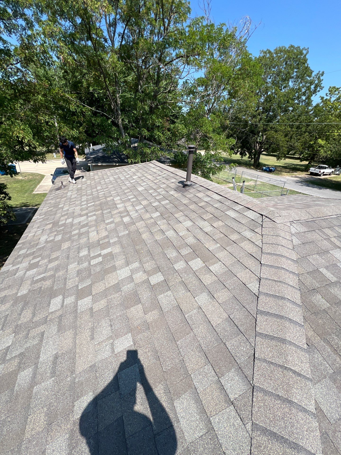 Hail damage & tornado damage restoration.  by In & Out Construction & Remodeling, LLC