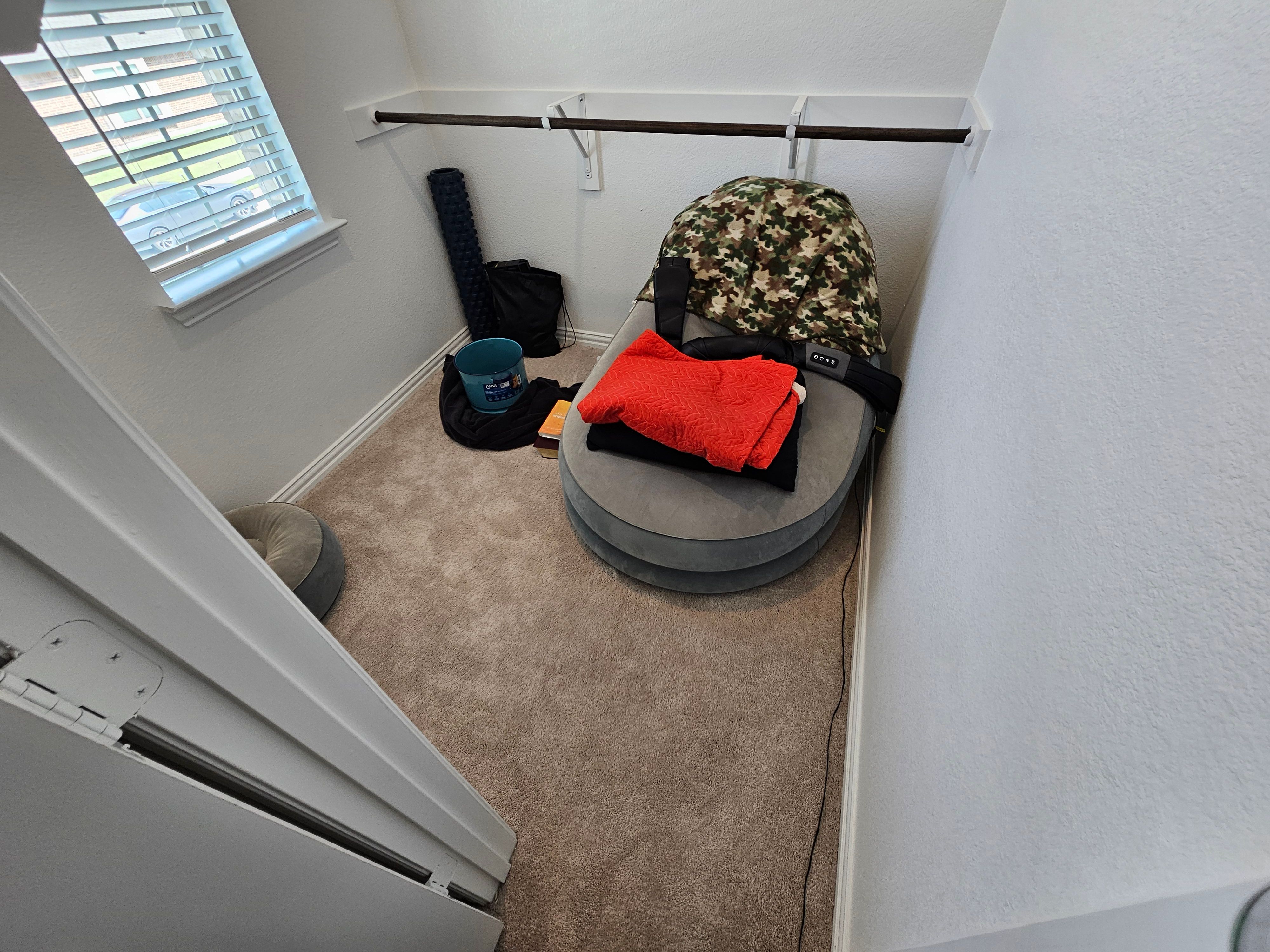 Carpet replacement with Tile and Red Oak Stairs by EL-GC LLC 