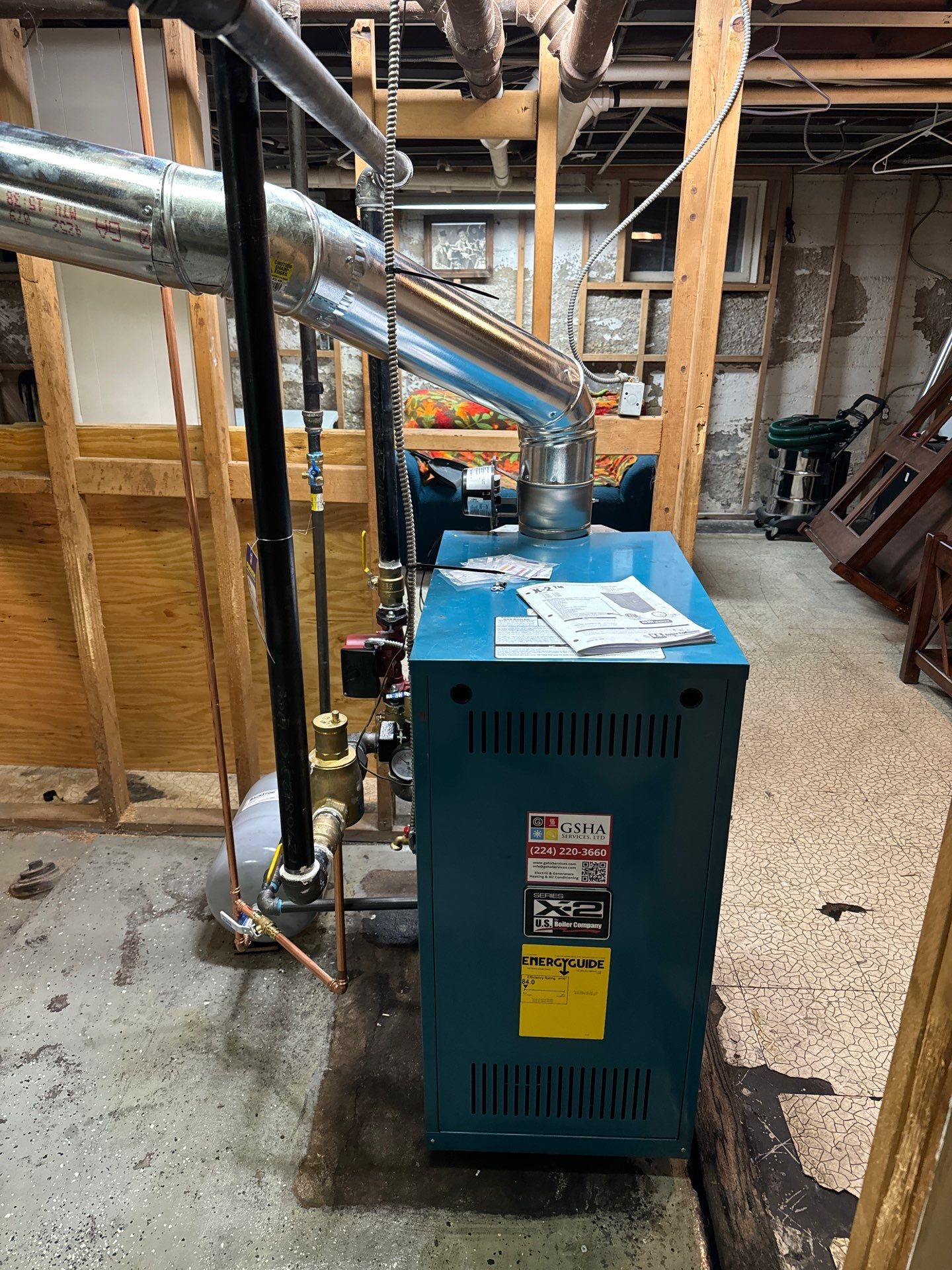 Burnham Boiler Installation by GSHA Services LTD