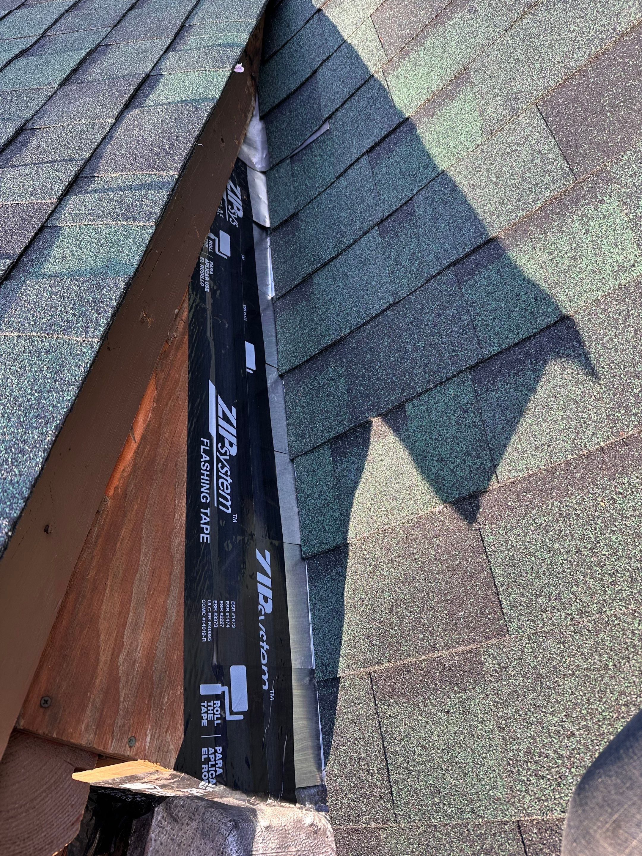 Green Architectural Asphalt Shingle Roof Replacement in Epsom by Tall pine roofing