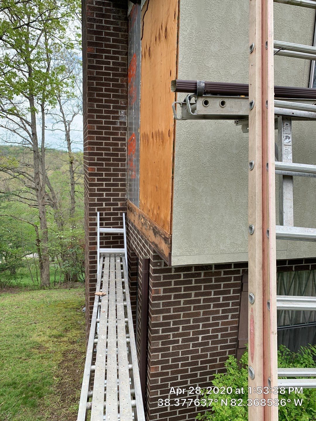 Old to New Tudor Style Fiber Cement Update  by Secure Construction Company Inc