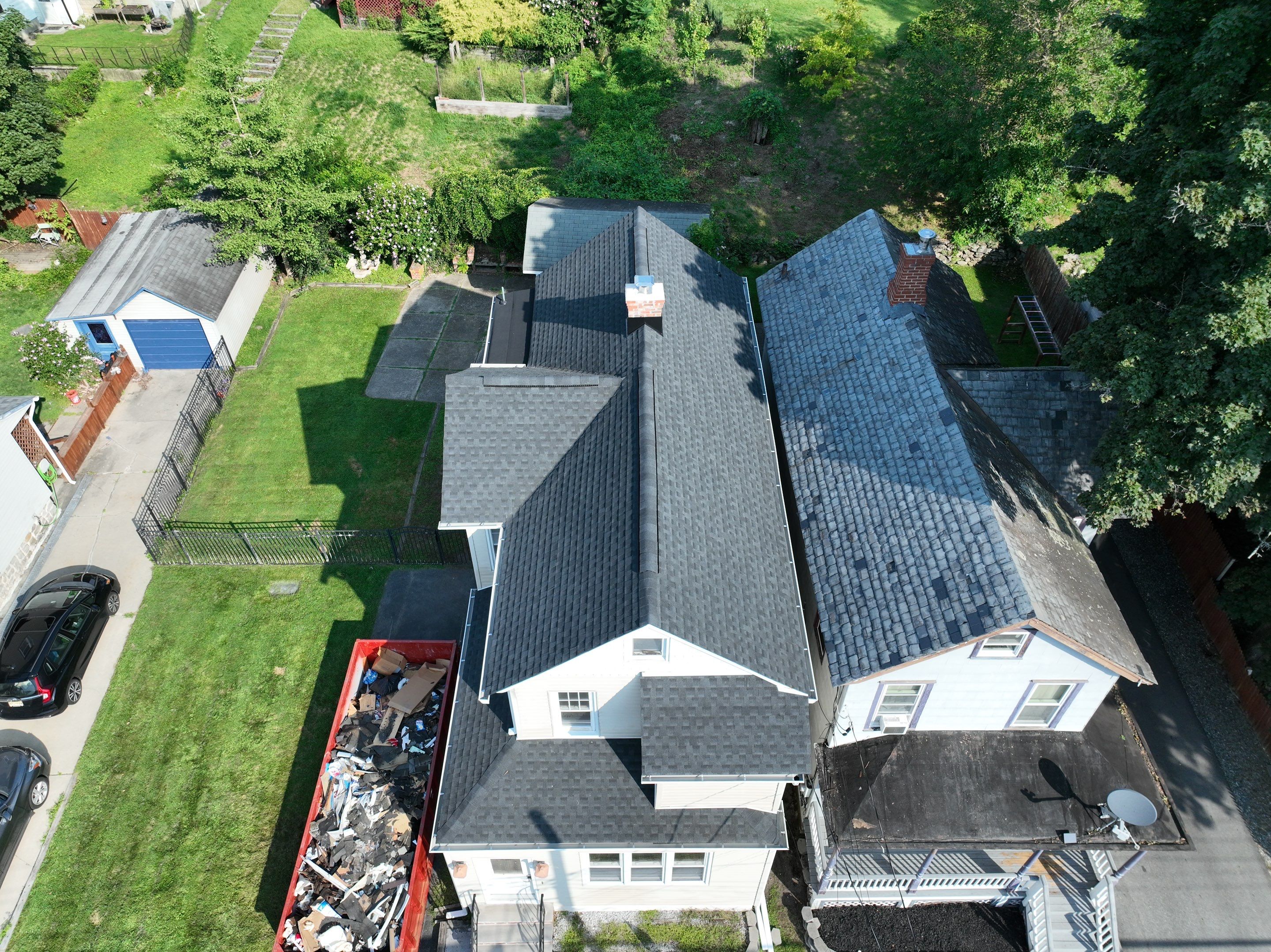 Newton Roof Replacement Featuring GAF Timberline Shingles and New Windows by REVIXPRO 