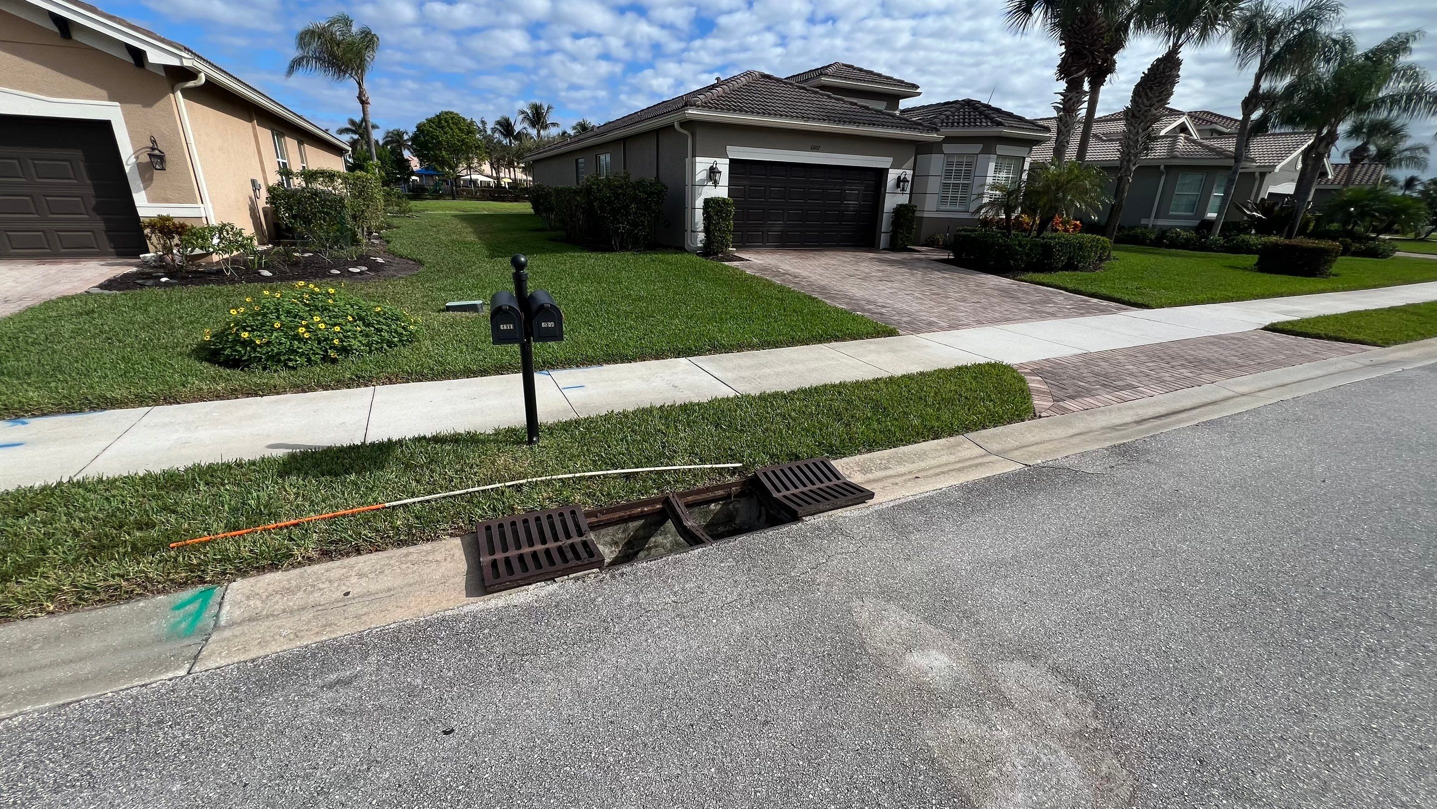 Community Stormwater System Catch Basin Cleaning by APS Power & Water
