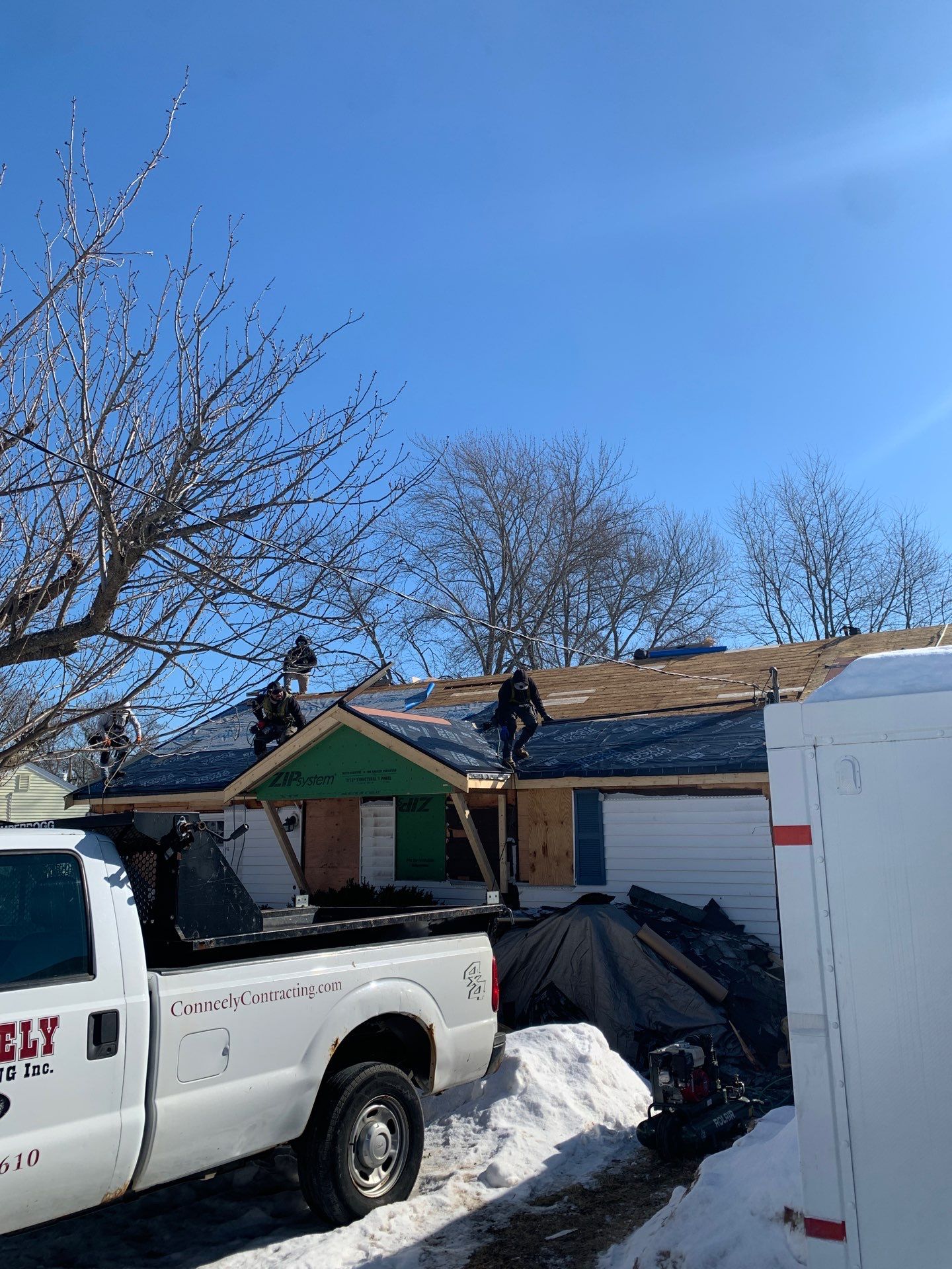 Roof Replacement-Woburn by woodland homeworks