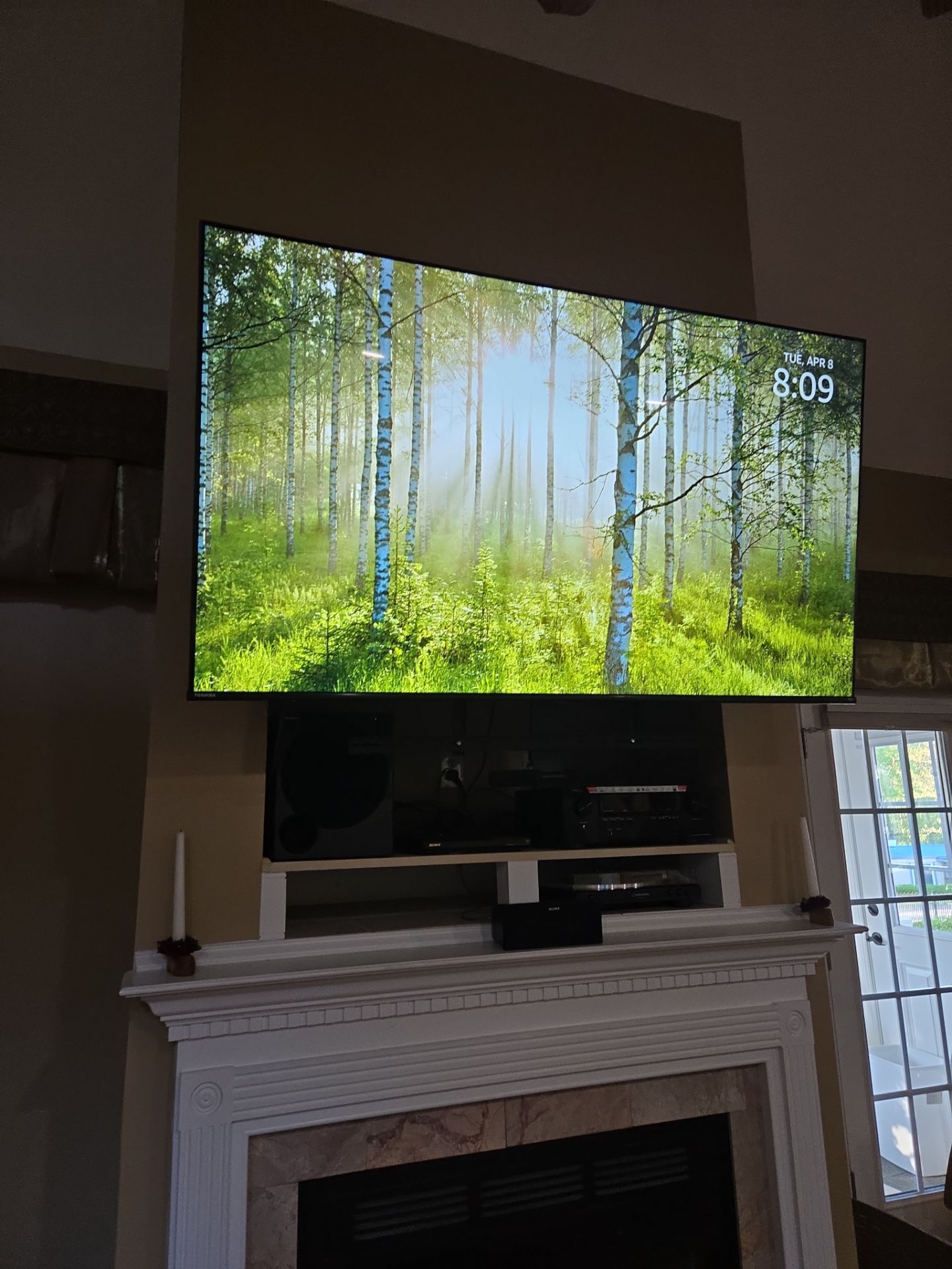 Out with the Old TV Nook, In with the New! 📺✨ by A Step Above Handy LLC
