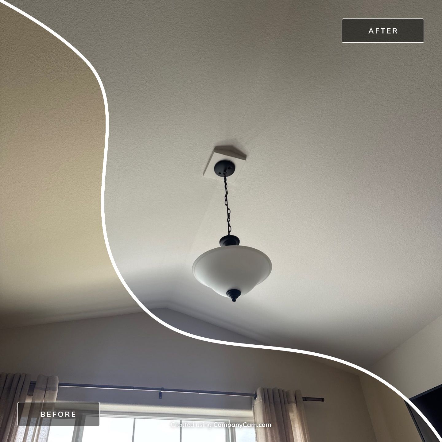 Home Office Lighting Installation and Interior Room Updates in Windsor by CompanyCam Sales Demo