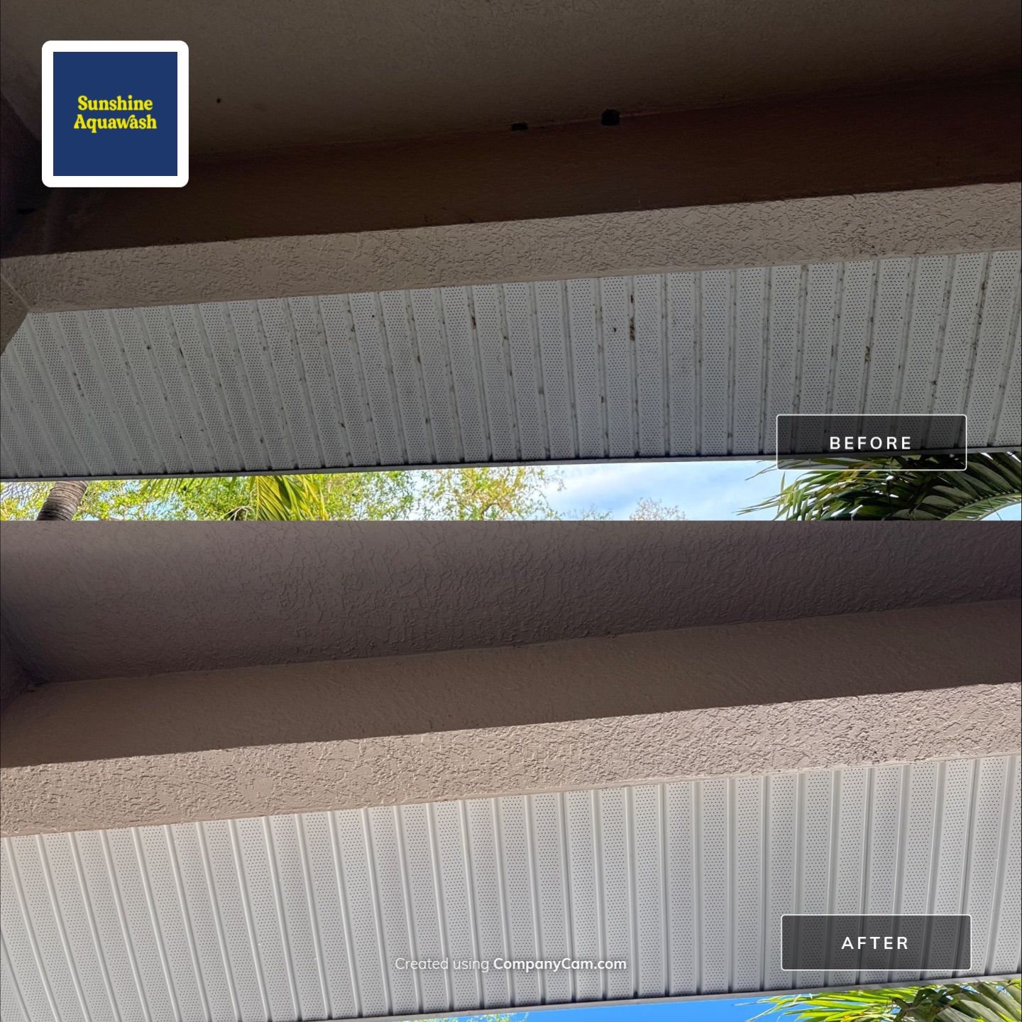 Large House Wash & Pool Cage Cleaning with Heavy Mud Dauber Nest Removal – Bradenton, FL 34209 by Sunshine AquaWash