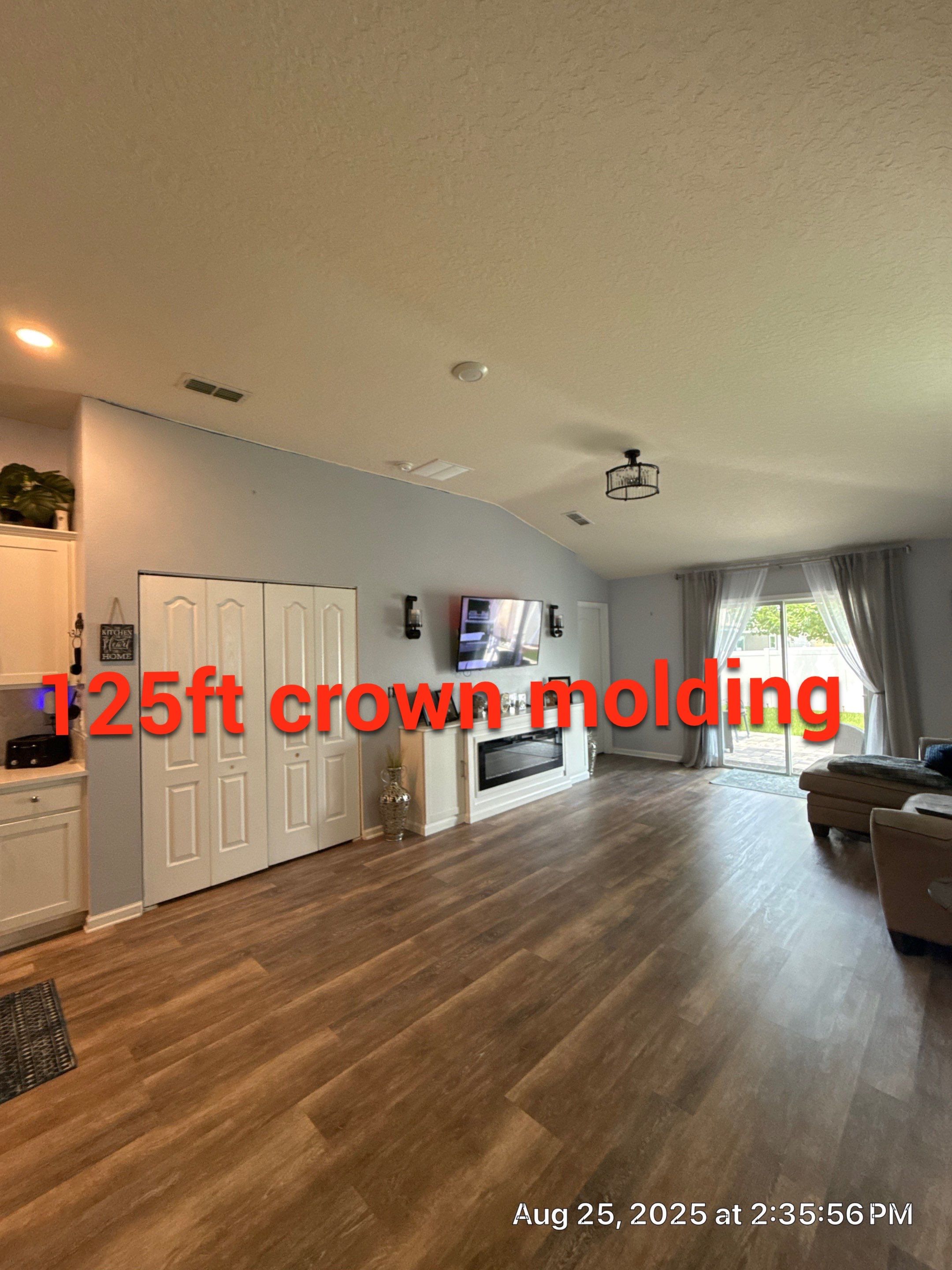 Crown Moulding Installation by Axtra Hand