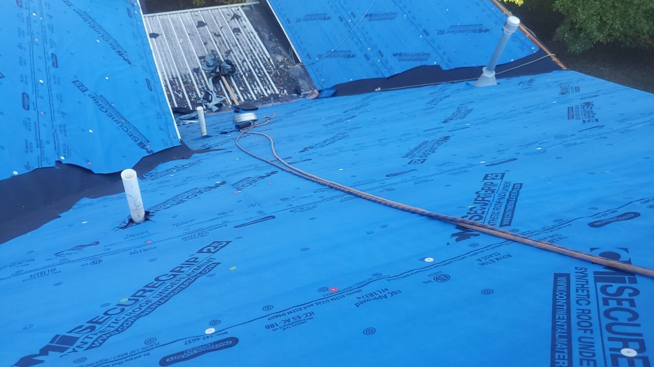 Residential Roofing Installation using Owens Corning by Inspector Roofing and Restoration