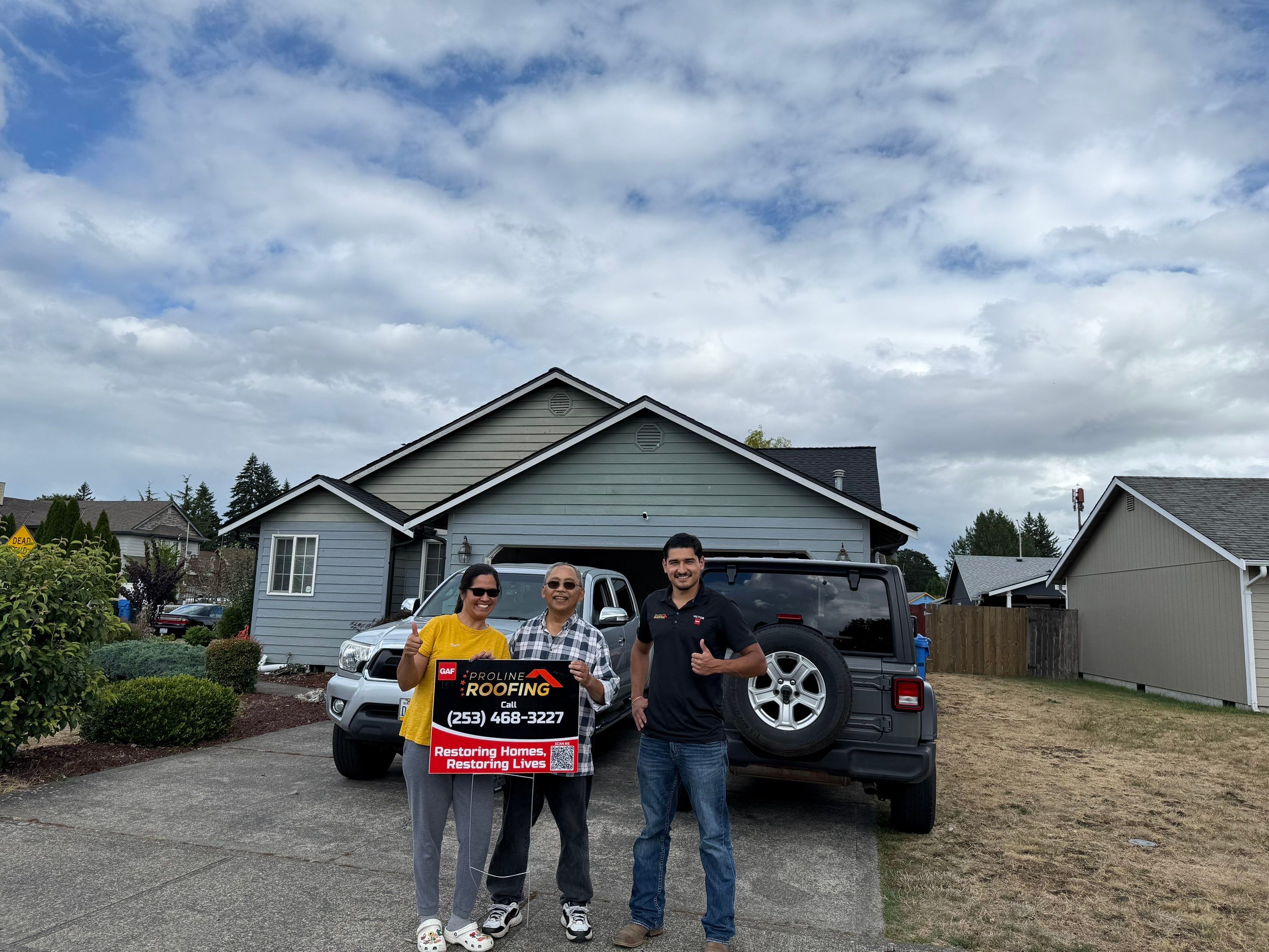 GAF Timberline HDZ, Charcoal  by Proline Roofing & Restoration LLC