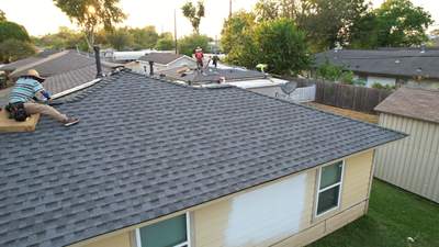 Full Re-Deck & Shingle Roof Replacement — Houston, TX