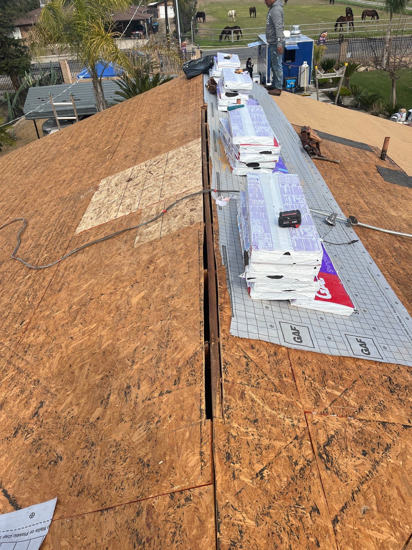 Roofing Installation + Solar Panel Handling + HVAC Corrections by Grandmark Service Company