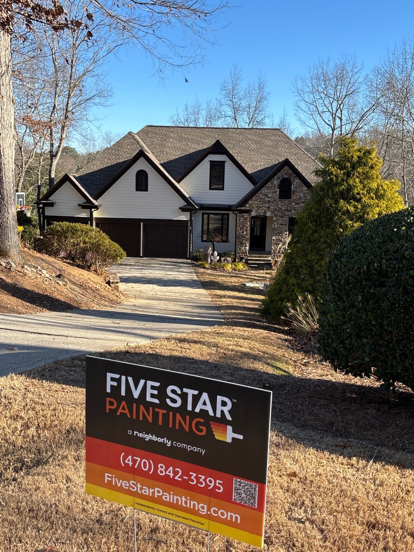 Exterior Transformation in Cumming by Five Star Painting