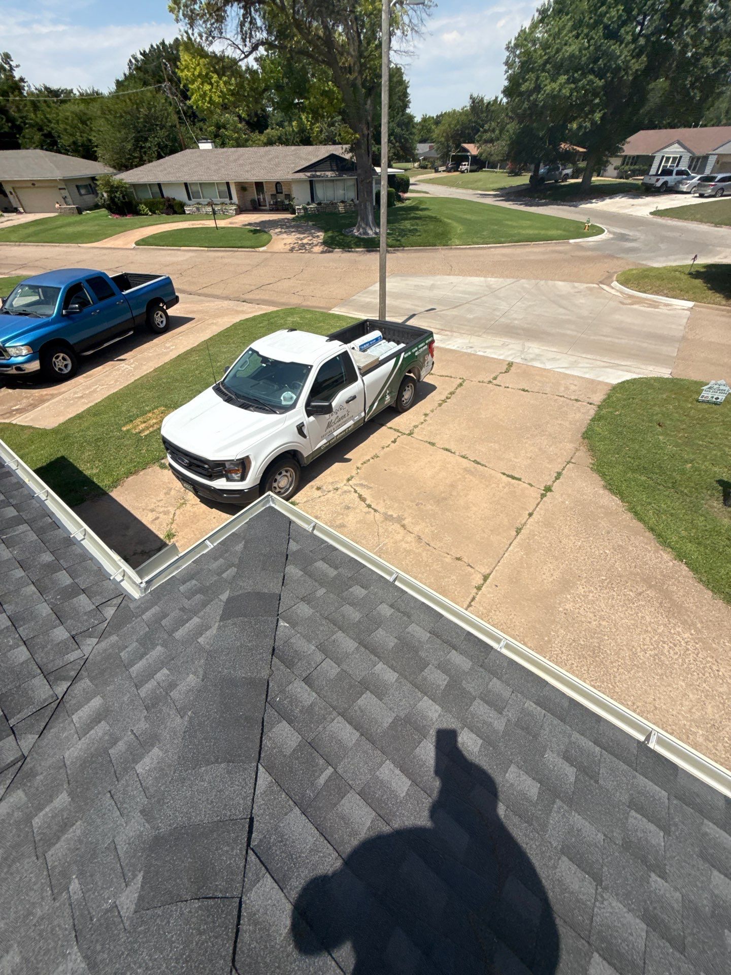 roof replacment & gutter removal/install in Enid by McCann's Roofing and Construction