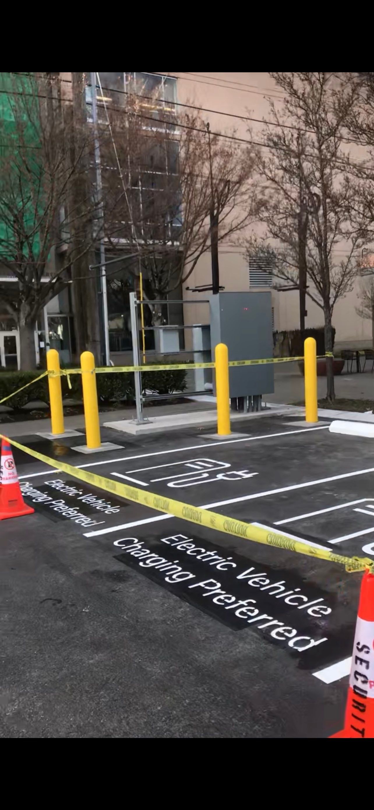 Faith Technologies | Striping by Jireh Asphalt & Concrete Inc 