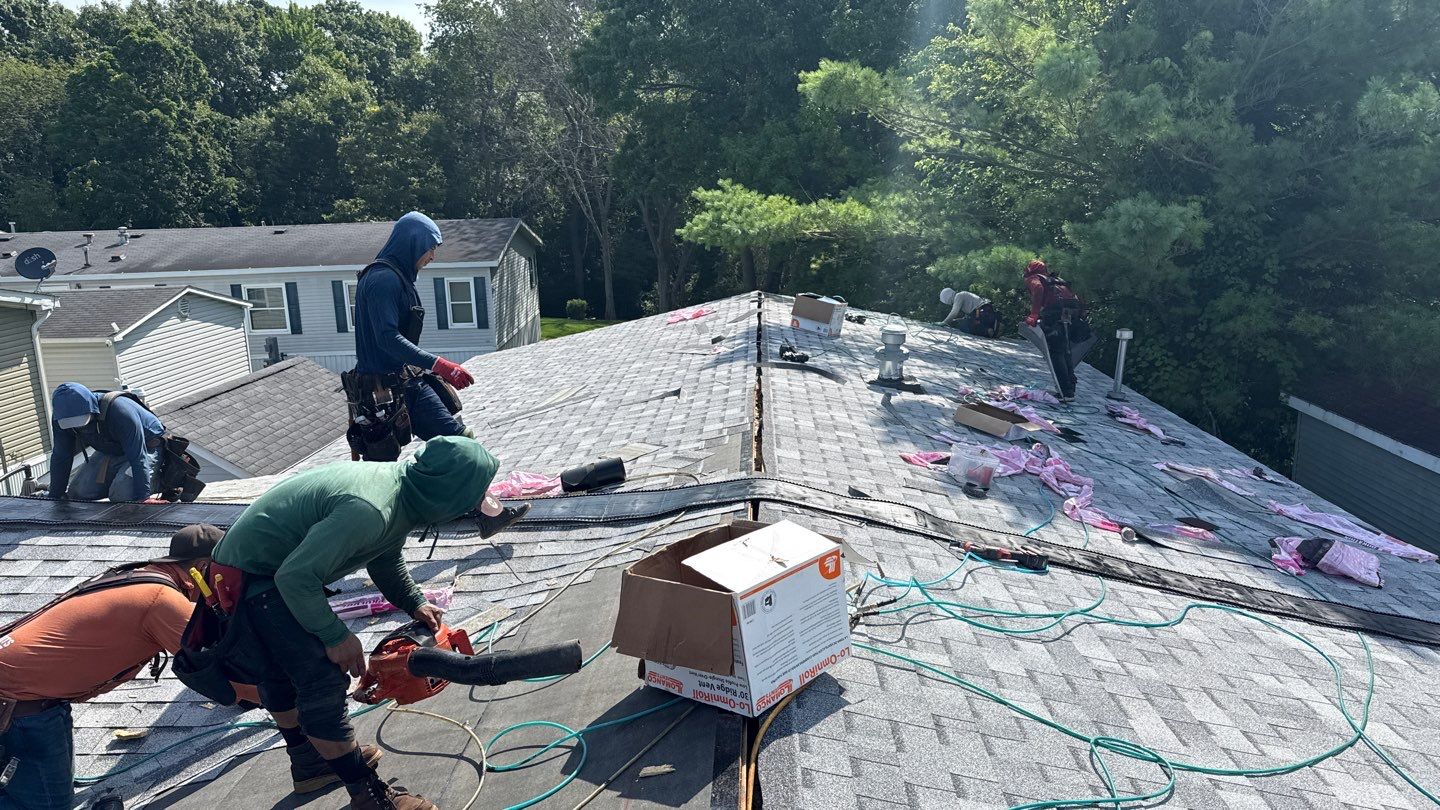 Roof Replacement using Owens Corning Sierra Gray by 180 Contractors