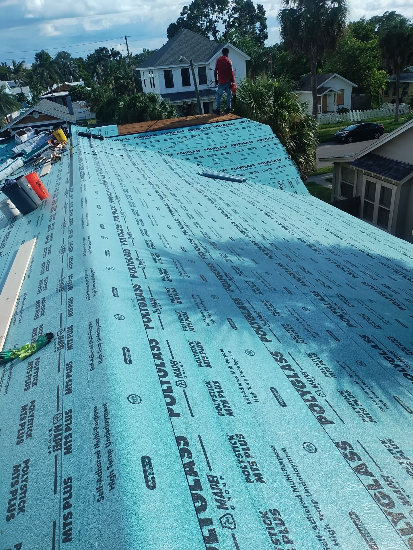 Project in St. Petersburg 33713 by Mitchell Roofing Company LLC 