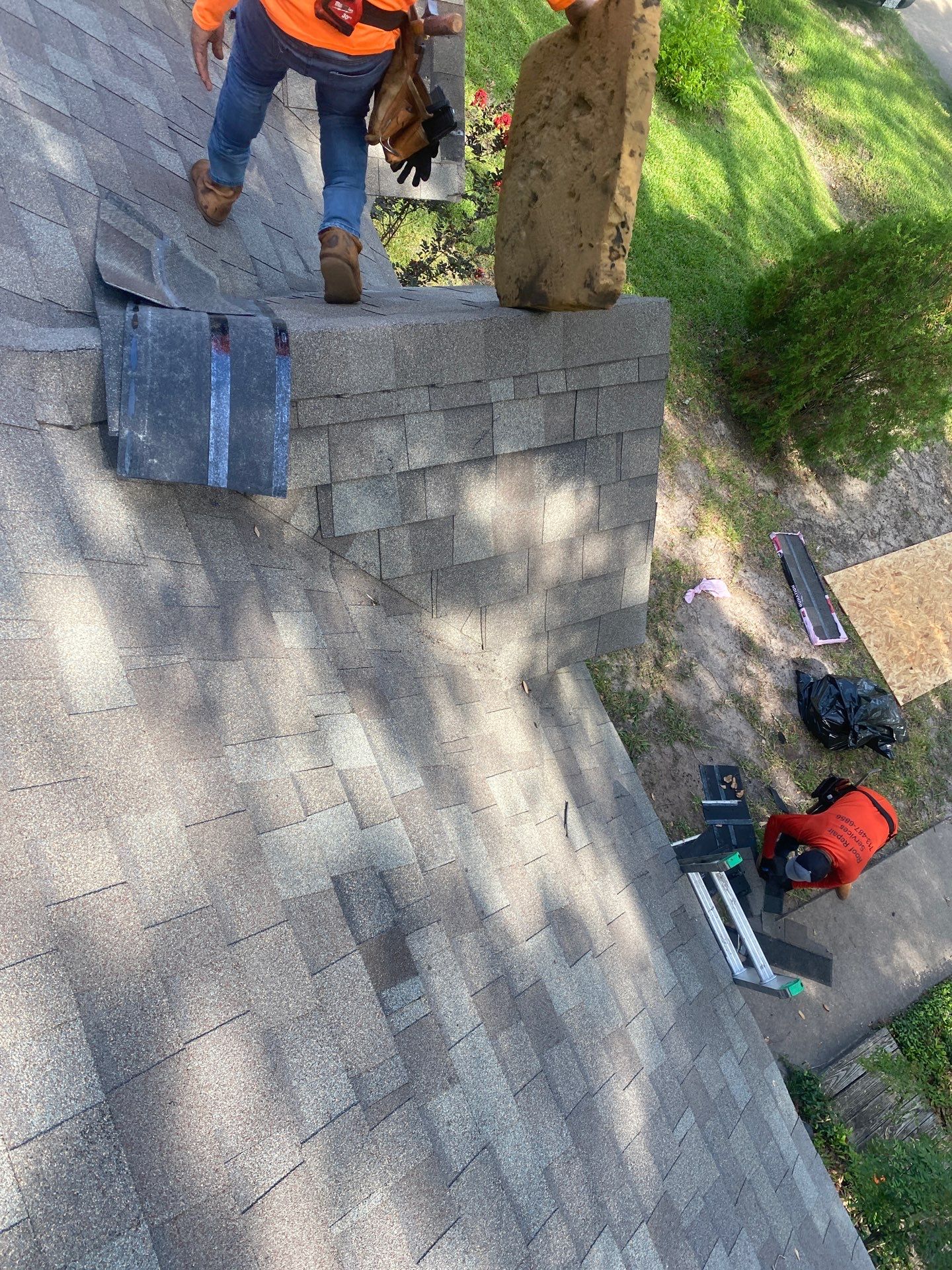 Residential Roofing Repair using Owen's Corning Duration (Lifetime) Shingles by Roof Repair Company