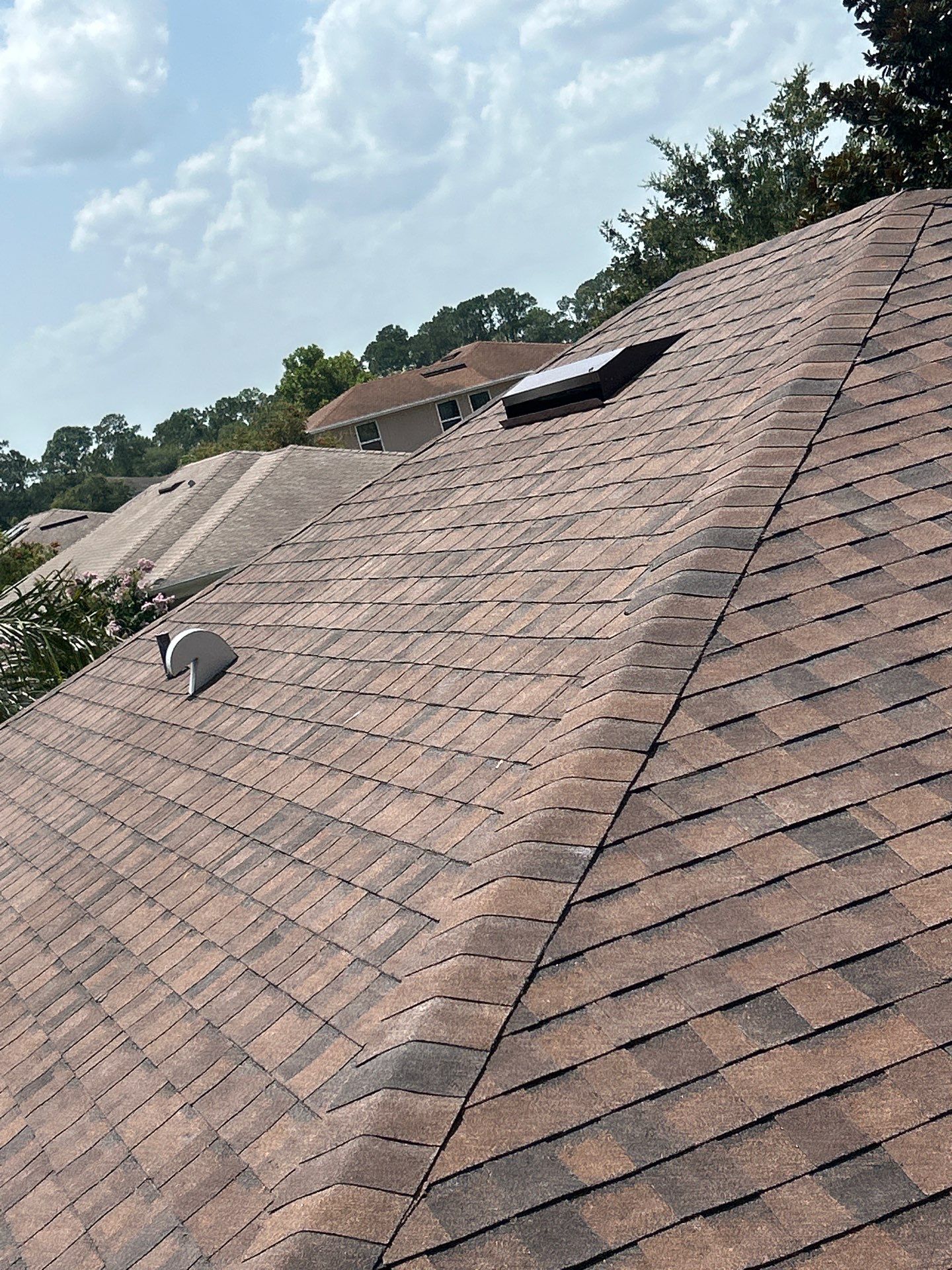 Complete Residential Roof Replacement in Port Orange Featuring Burnt Hickory Shingles by Pinnacle Roofing Group