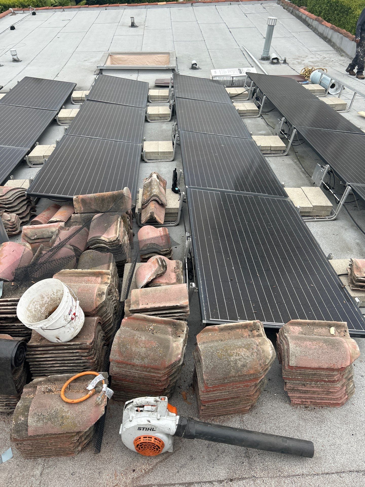 Tile Reset & Silicone Coating using American Standard Coatings Silicone-S by Hull Brothers Roofing
