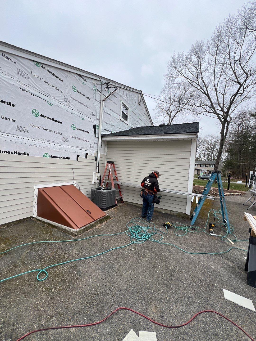 Jmaes Hardie in Medway, MA by UBrothers Construction