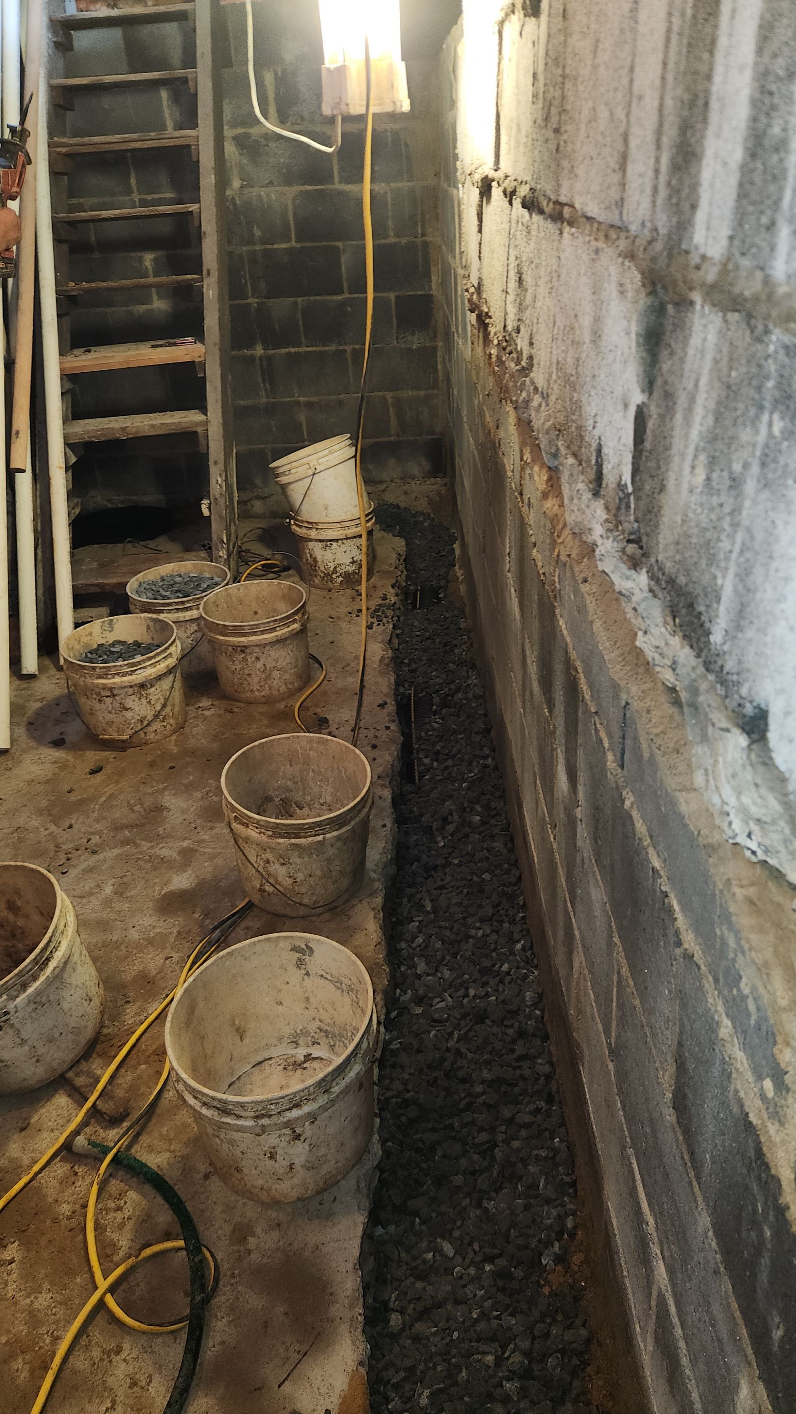 Interior French Drain South Amboy, NJ by Pure Service Pro, LLC 