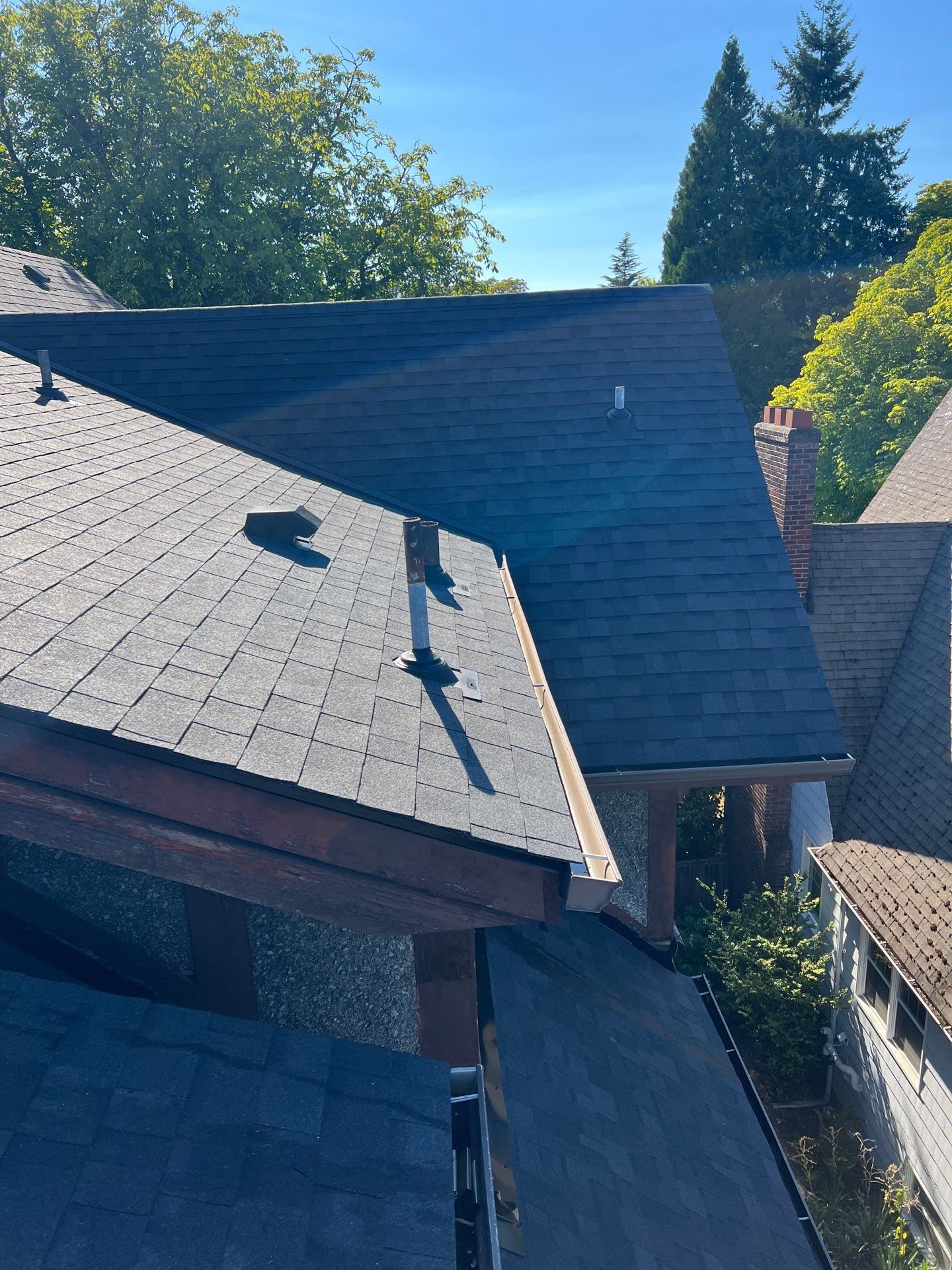 Residential Roofing Installation using GAF HDZ Shingles by Roofing Formula LLC