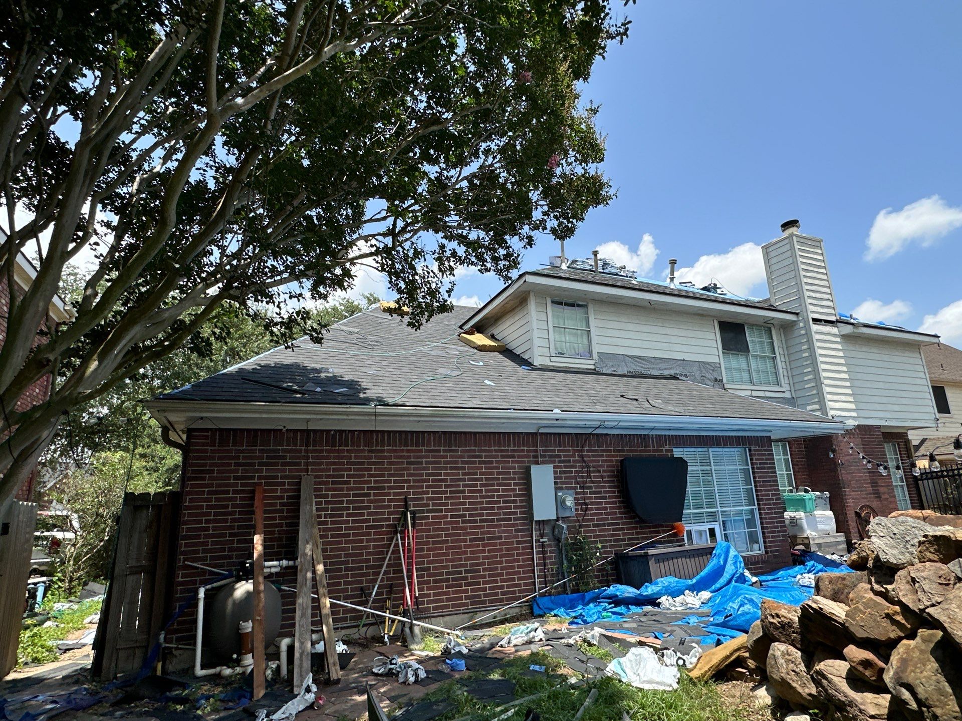 Project in Deer Park by Motion Roofing