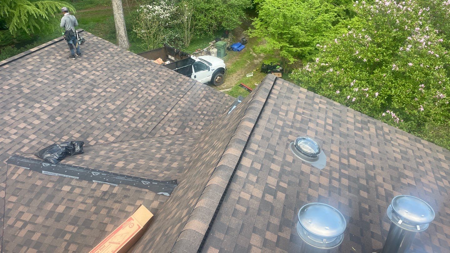 Roof Replacement w/ Skylights in Baltimore, MD (IKO Dynasty) by American Home Contractors