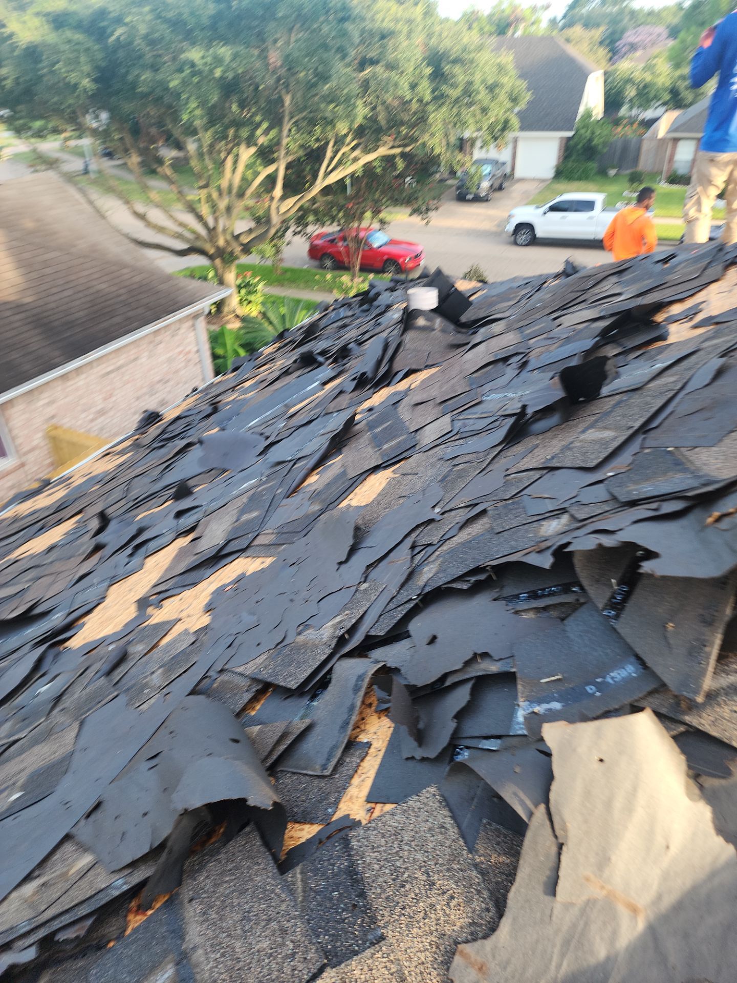 Residential Roofing Installation using Owen's Corning Duration (Lifetime) Shingles by Roof Repair Company