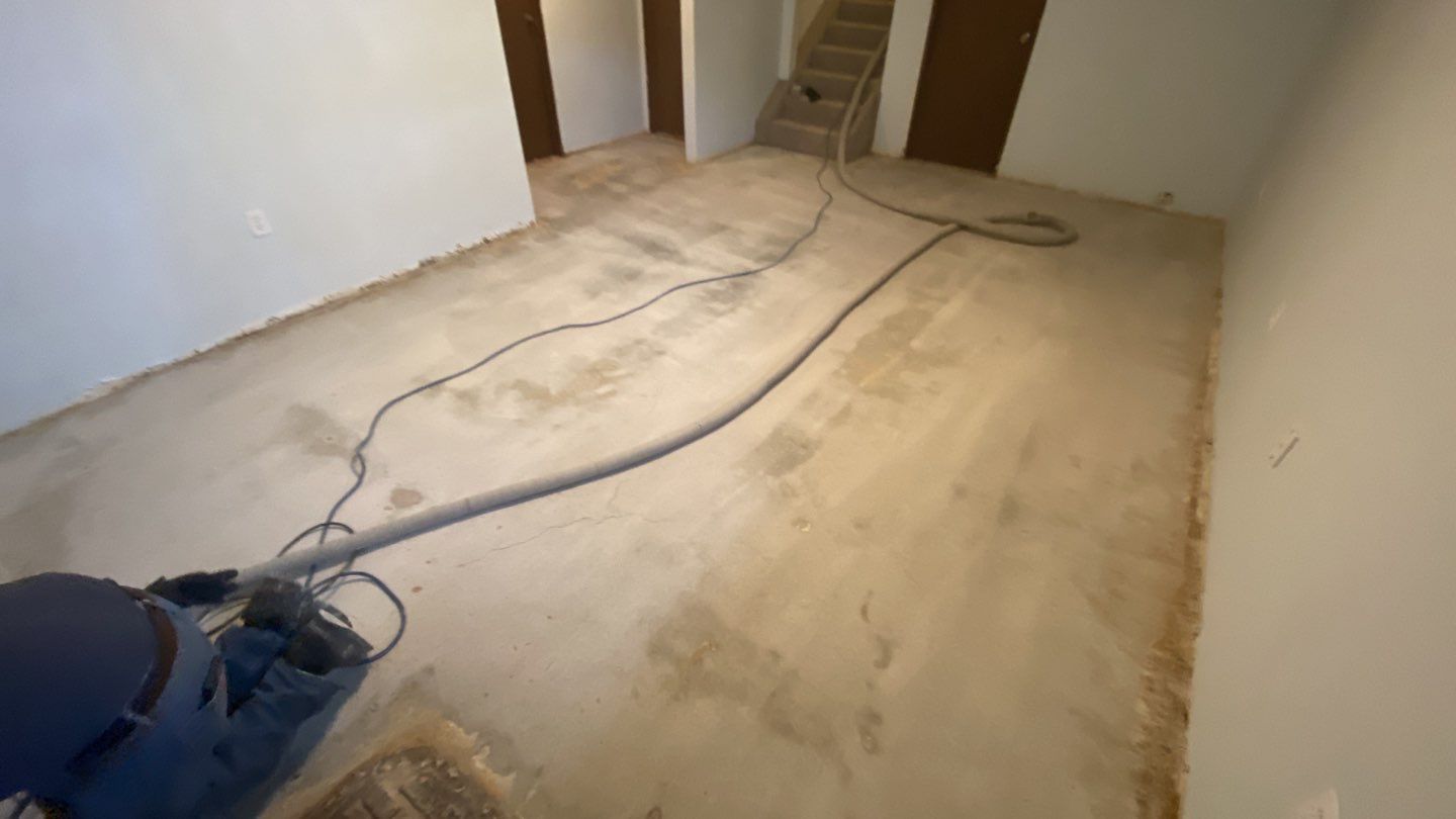 Basement using Tidalwave by Select Painting, Coatings & Garage Cabinets
