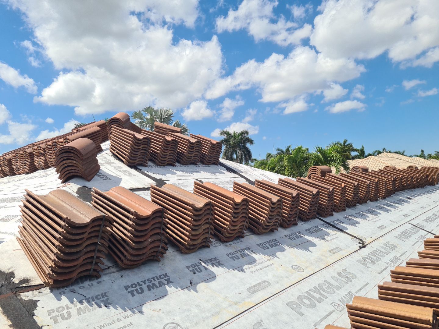 Residential Roofing Installation using Eagle Roofing Tile by BLUES BROTHERS ROOFING