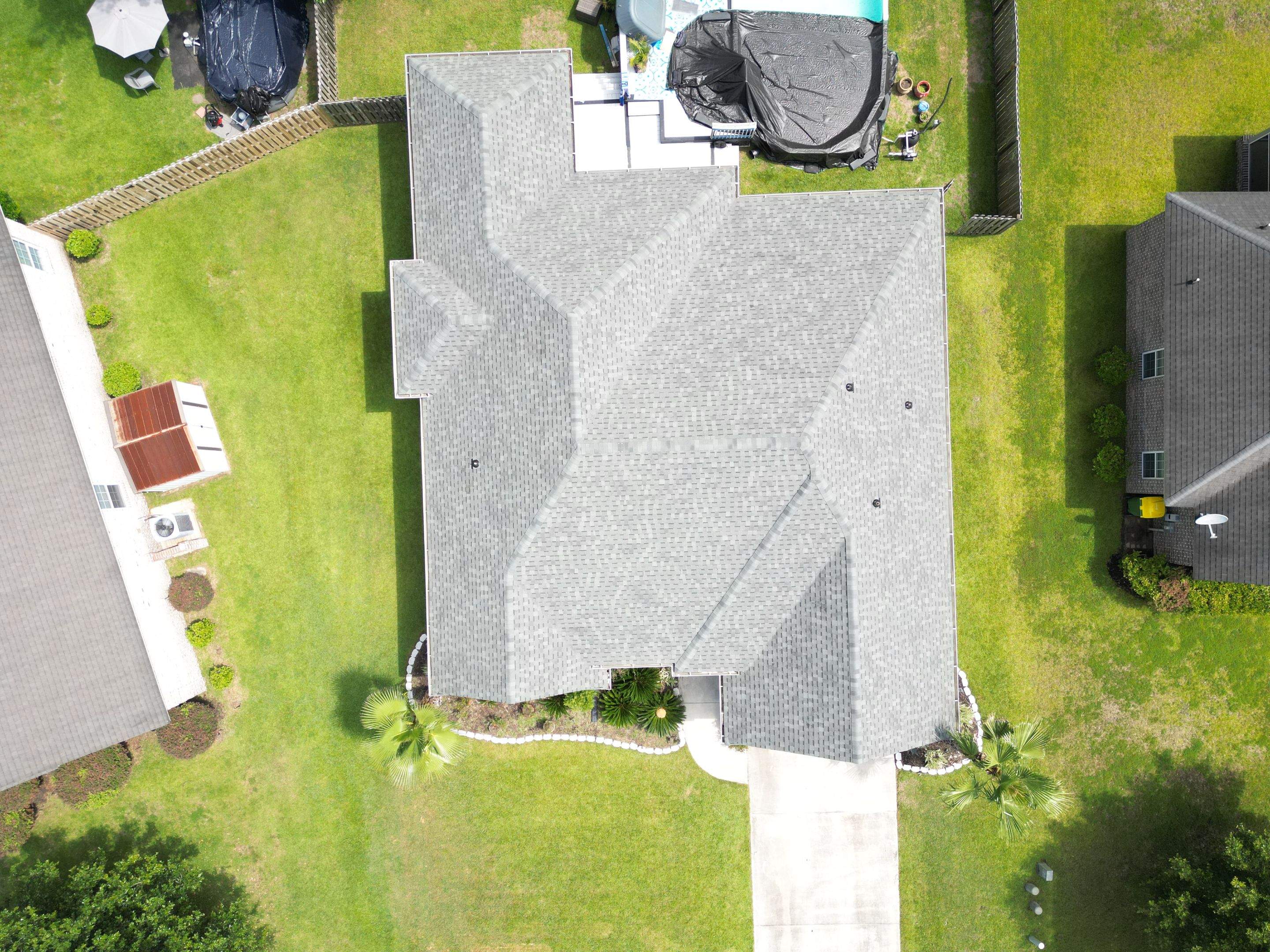 Residential Roofing Installation using Atlas Pinnacle Impact+ by Talya Roofing