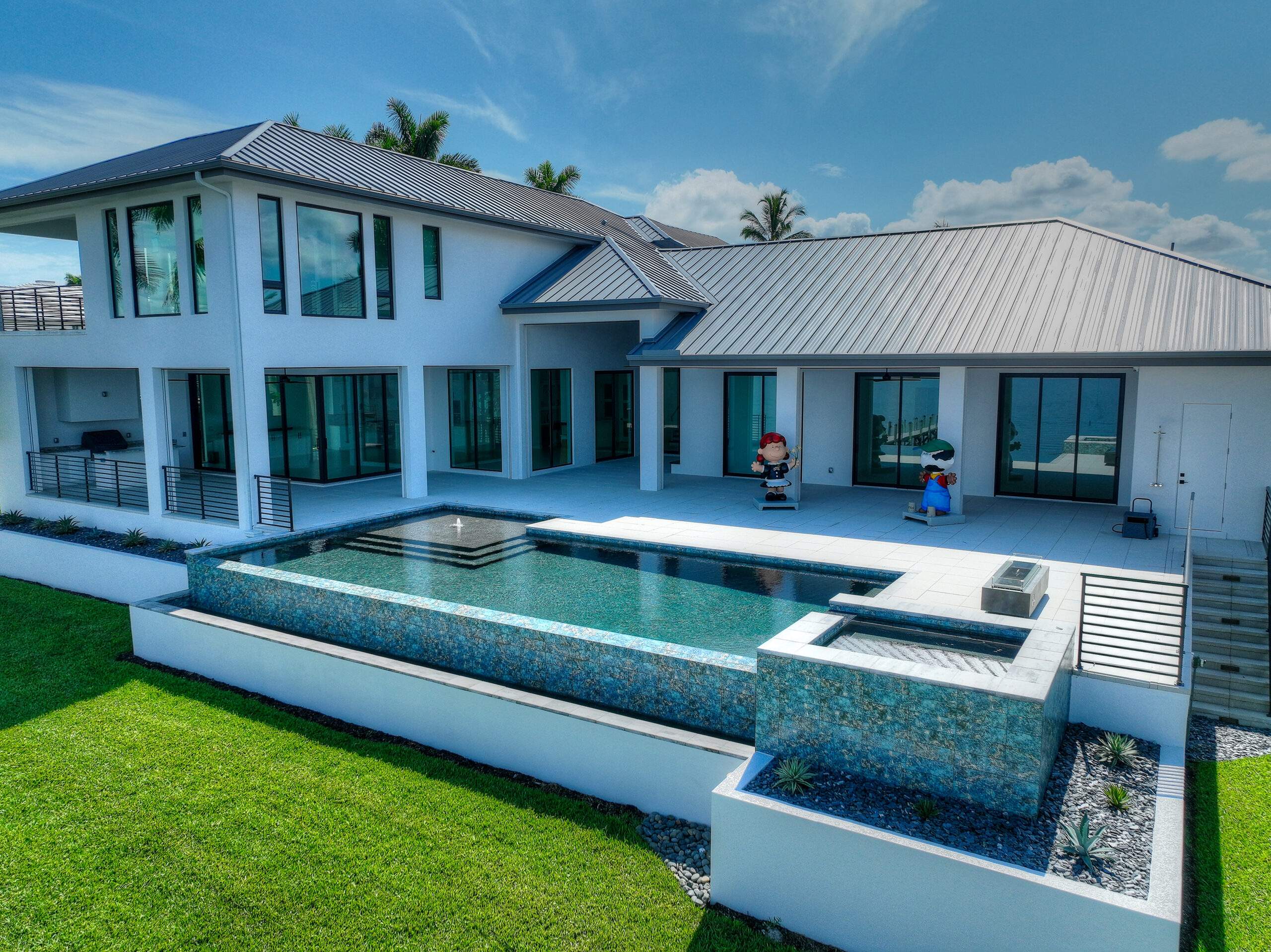 Residential New Construction Metal Installation in Fort Myers by International Roofing
